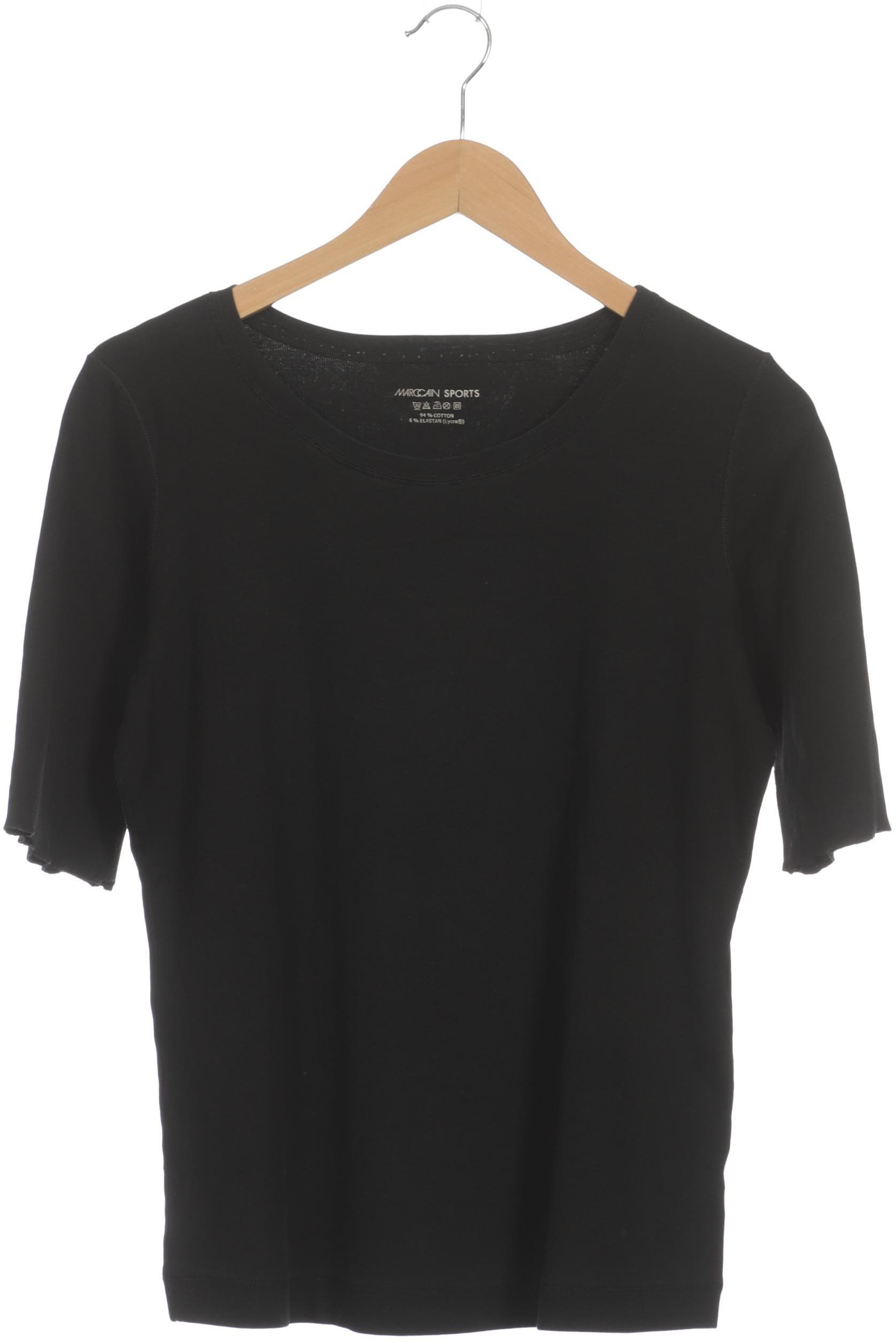 

Marc Cain Damen T-Shirt, schwarz, Gr.
