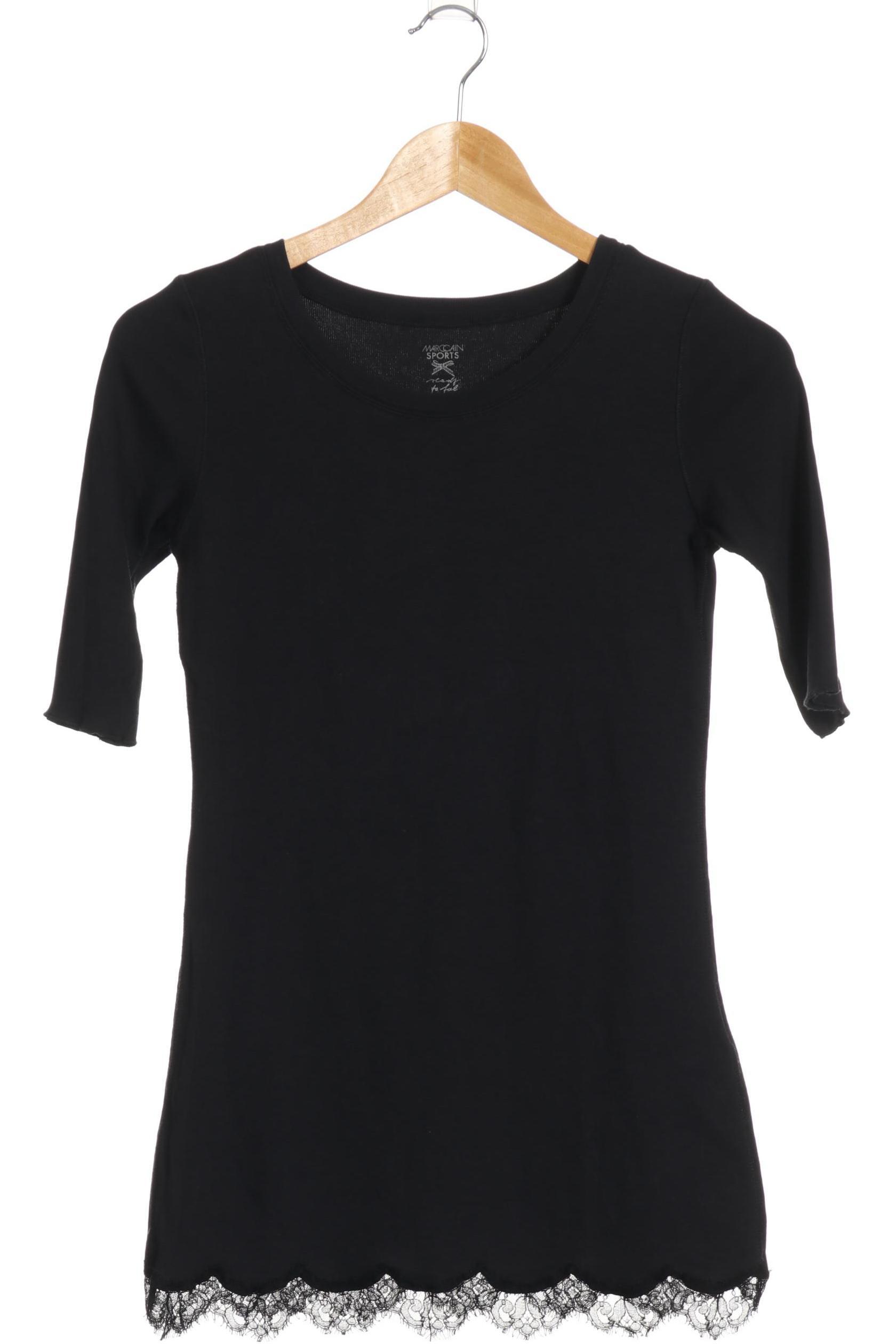 

Marc Cain Damen T-Shirt, blau, Gr.