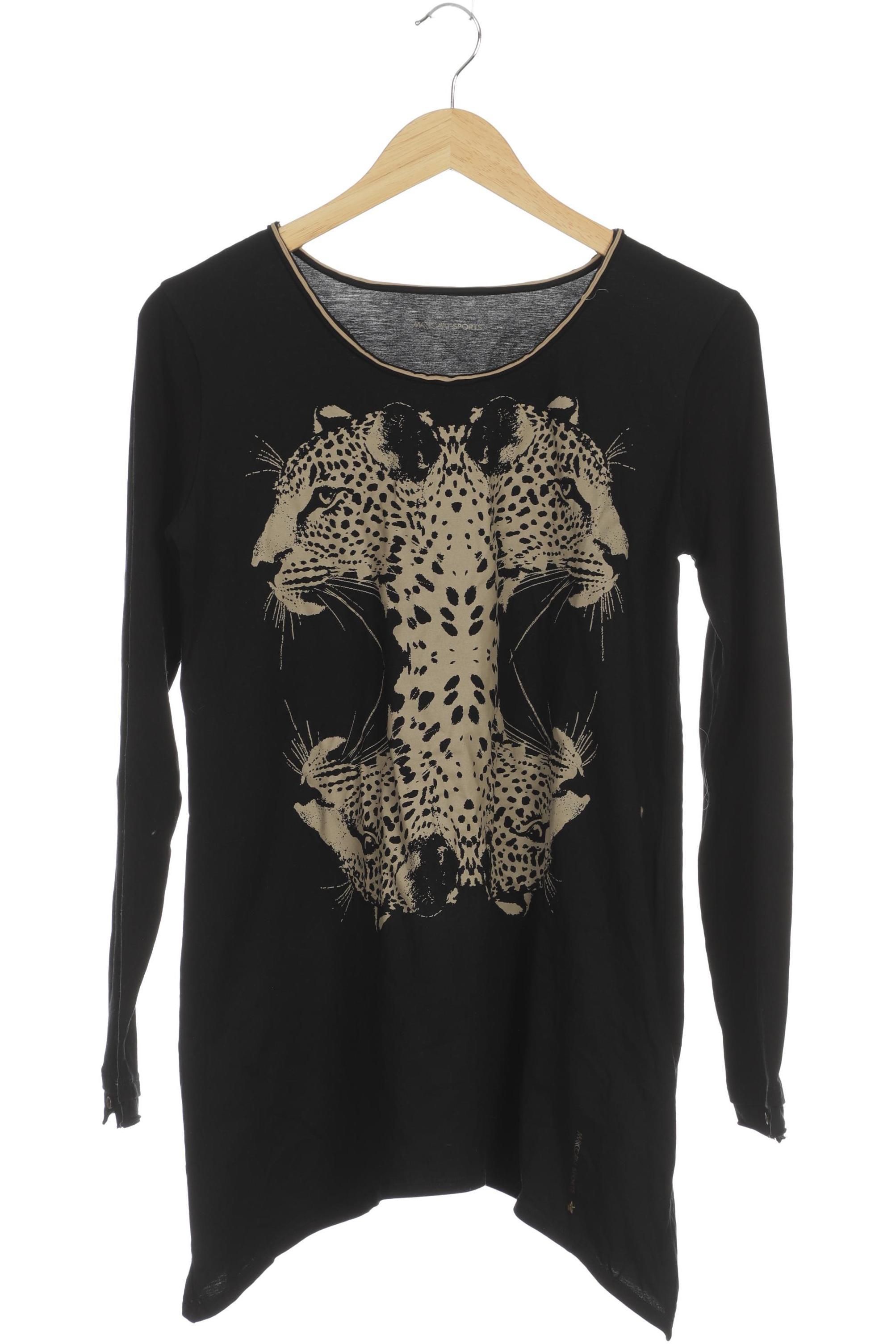 

Marc Cain Damen Langarmshirt, schwarz, Gr.