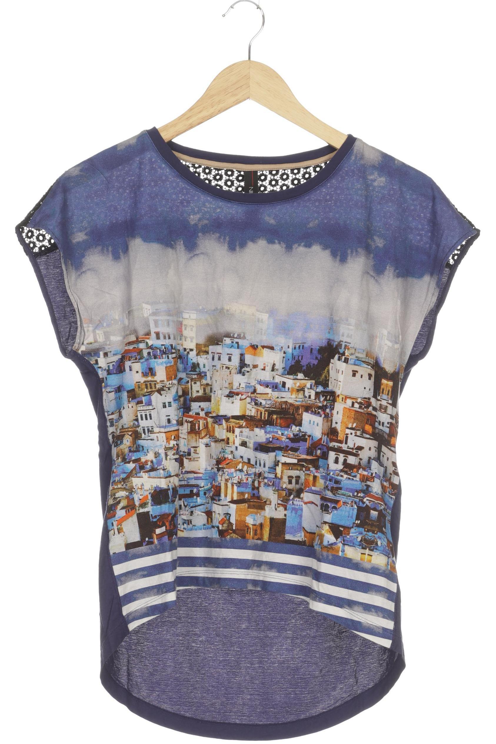 

Marc Cain Damen T-Shirt, blau, Gr.