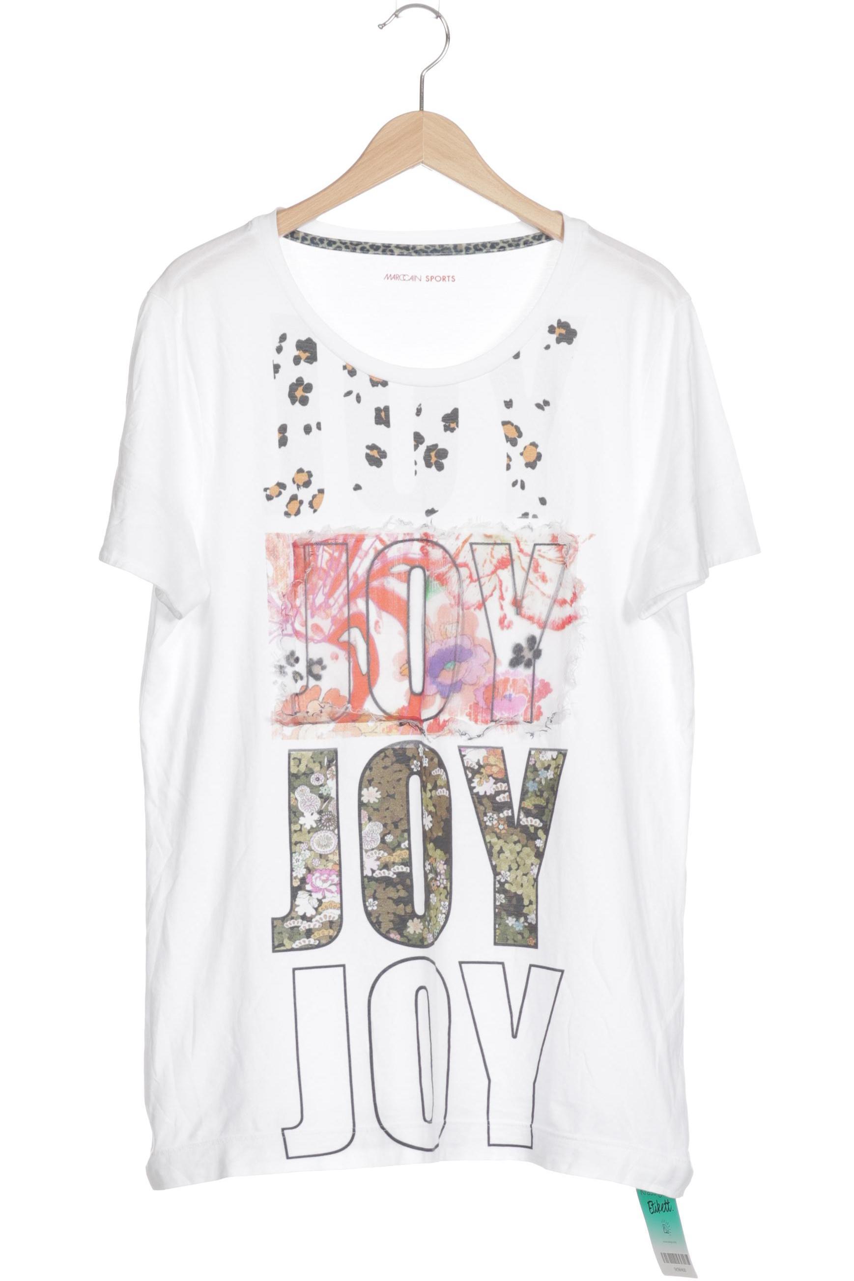 

Marc Cain Damen T-Shirt, weiß, Gr.