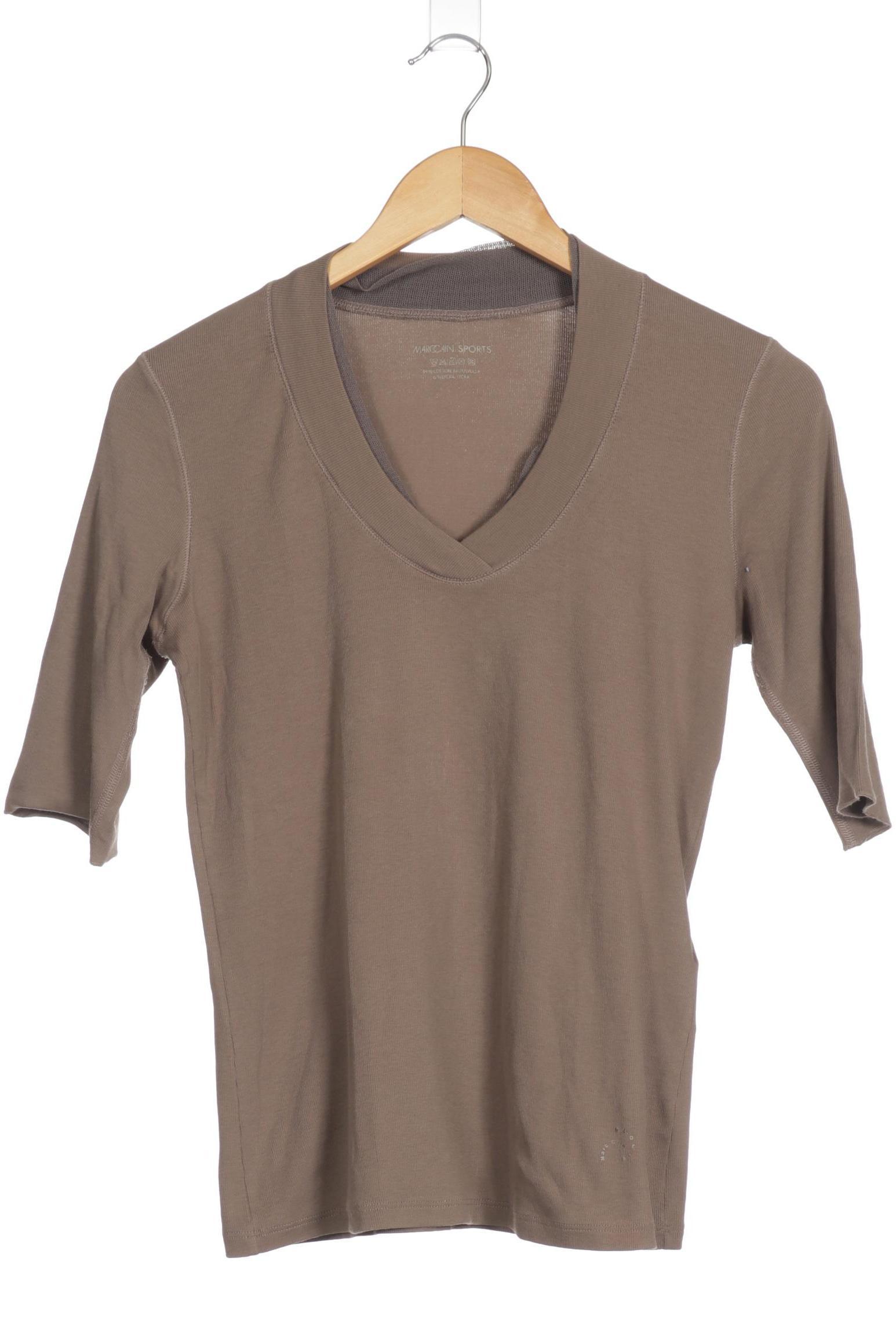 

Marc Cain Damen T-Shirt, braun, Gr.
