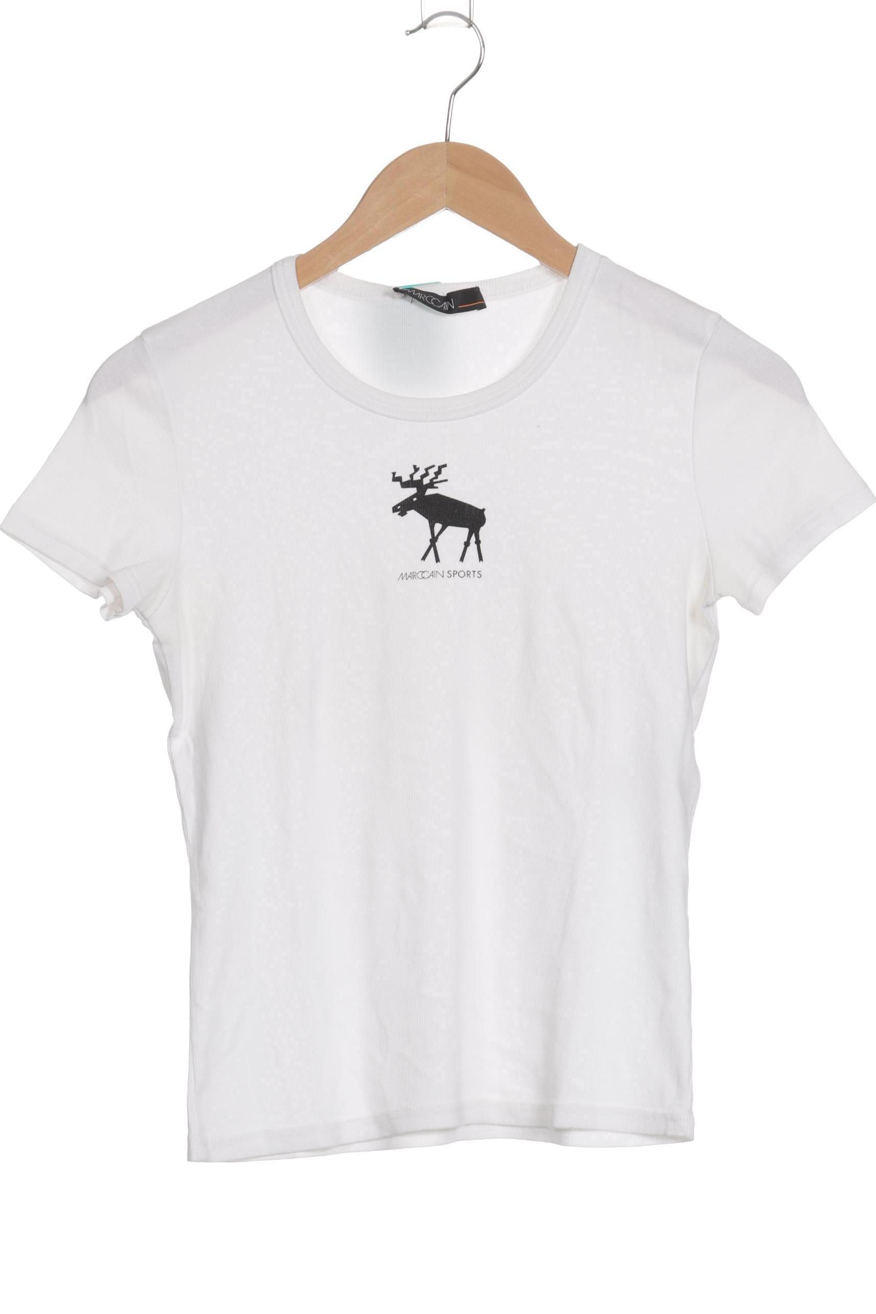 

Marc Cain Damen T-Shirt, weiß, Gr.