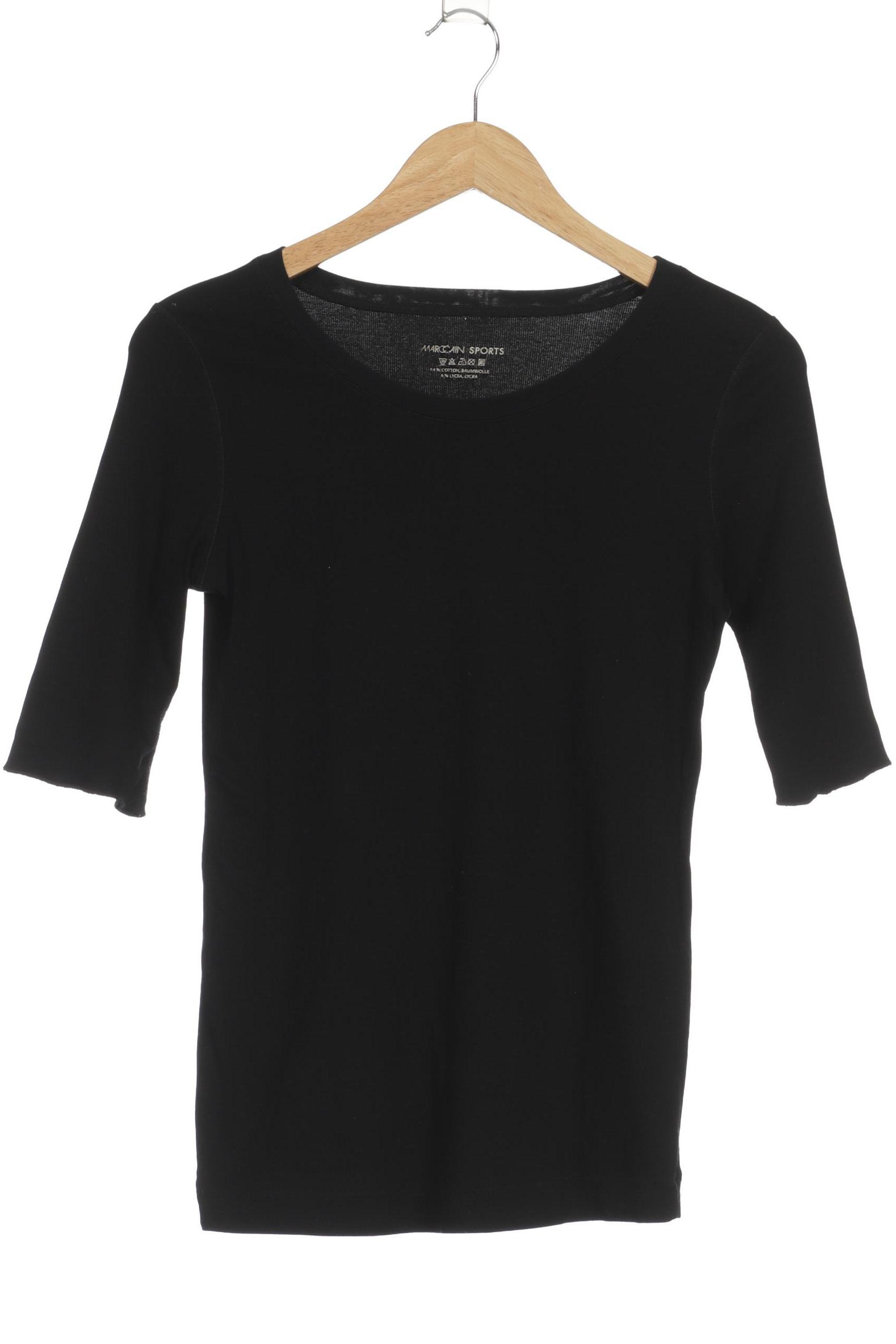

Marc Cain Damen T-Shirt, schwarz, Gr.