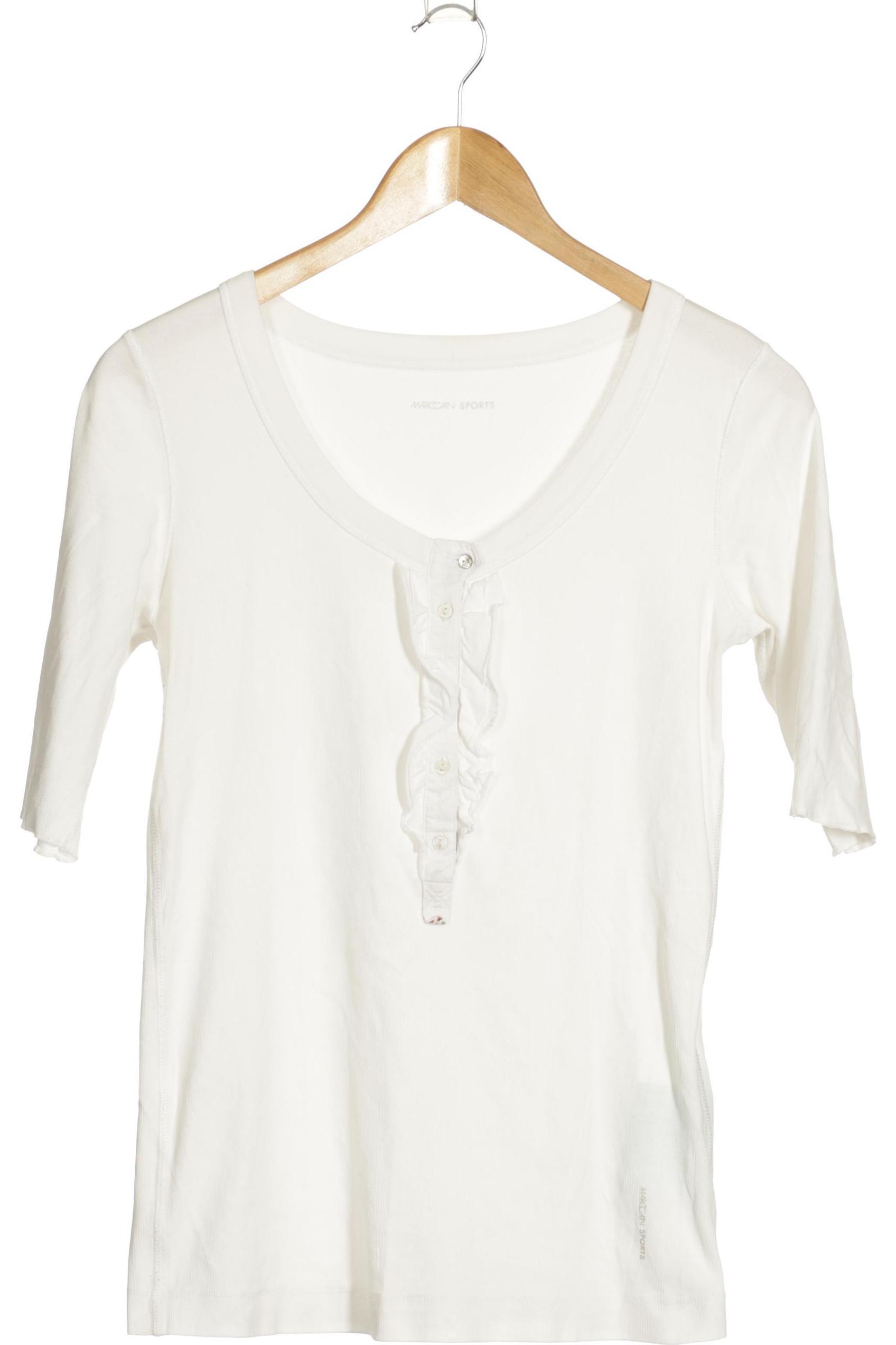 

Marc Cain Damen T-Shirt, weiß, Gr.