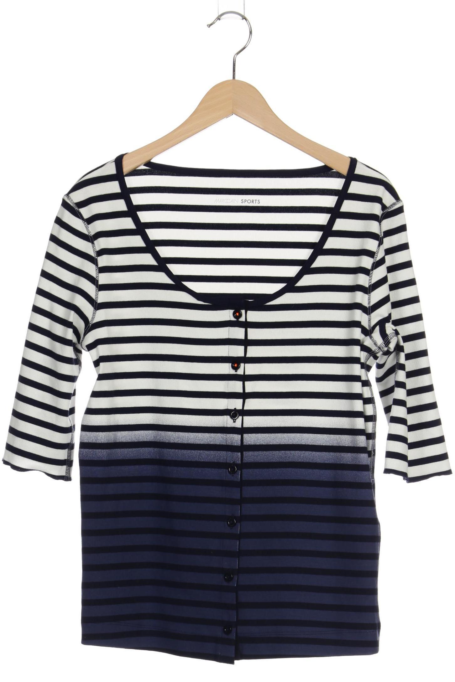 

Marc Cain Damen T-Shirt, blau, Gr.