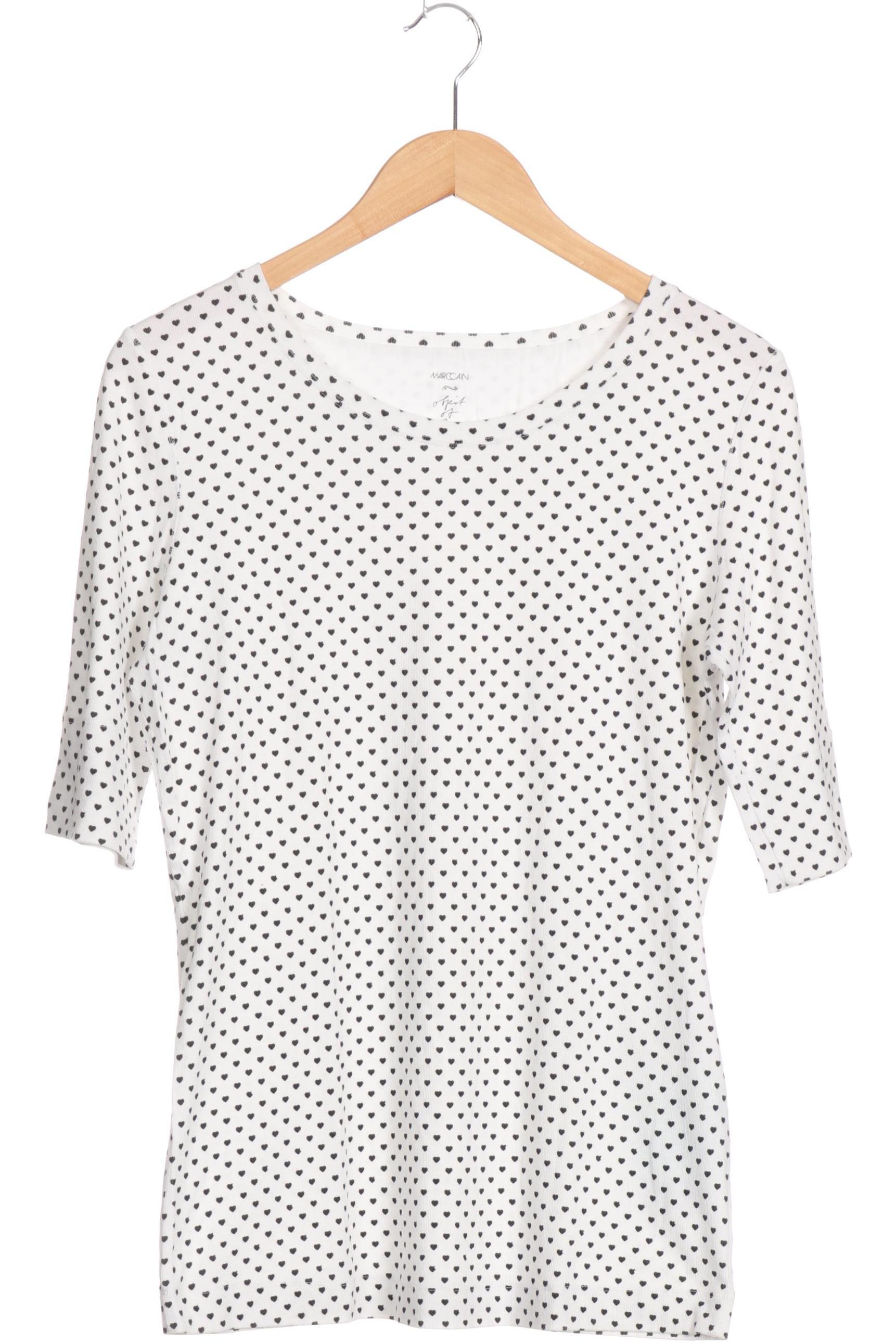 

Marc Cain Damen T-Shirt, weiß, Gr.
