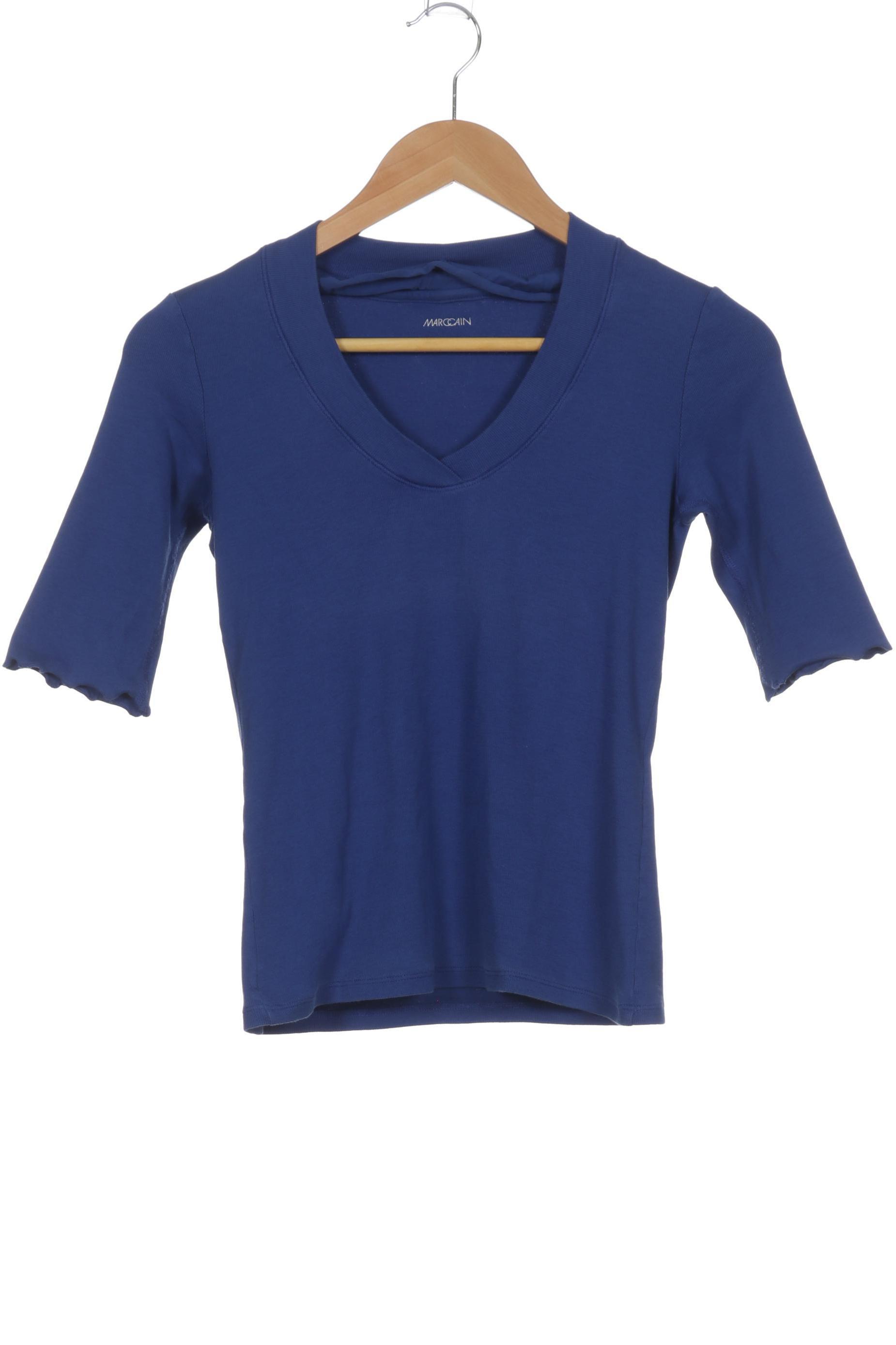 

Marc Cain Damen T-Shirt, blau, Gr.