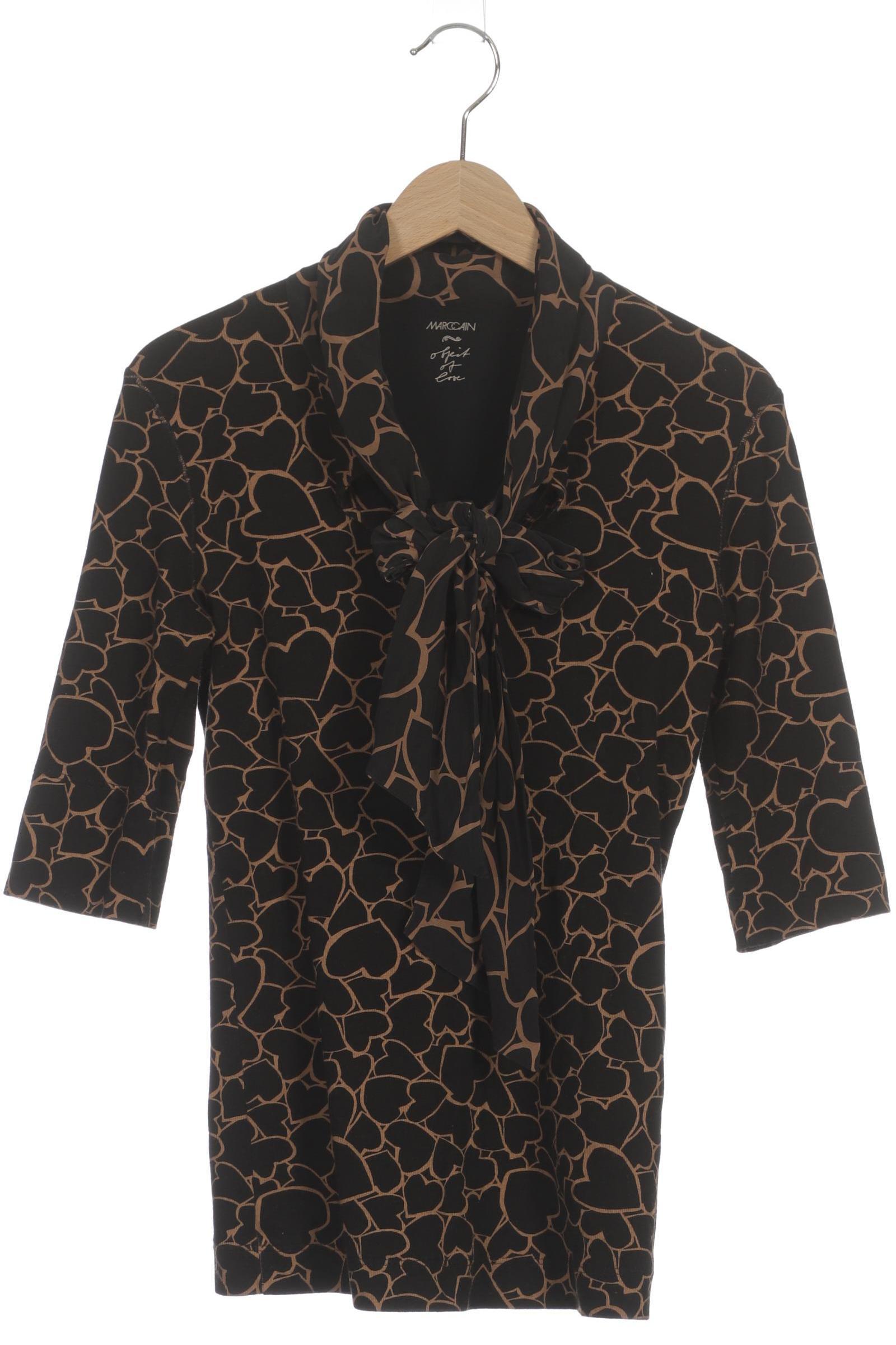 

Marc Cain Damen Bluse, schwarz, Gr.