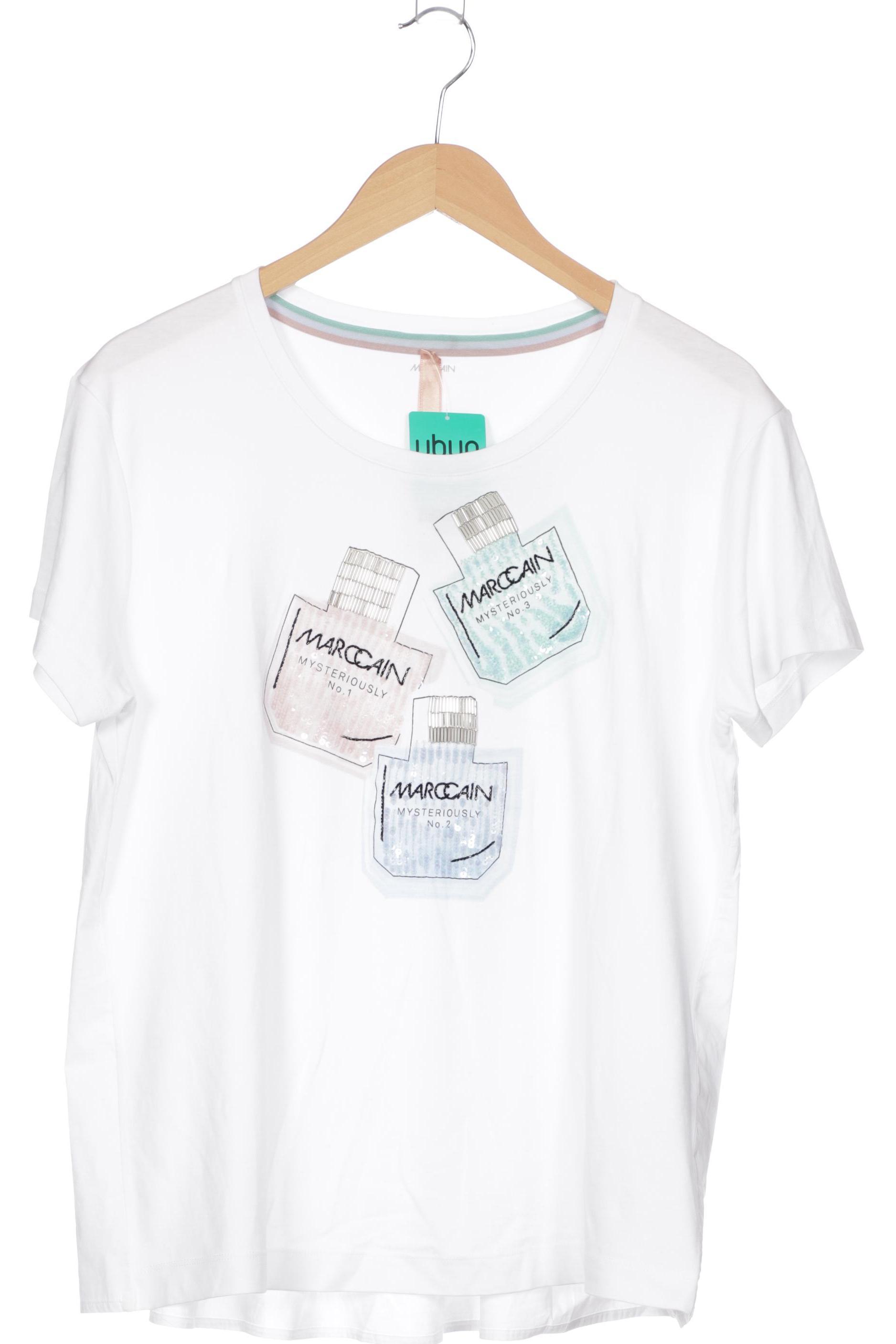 

Marc Cain Damen T-Shirt, weiß, Gr.