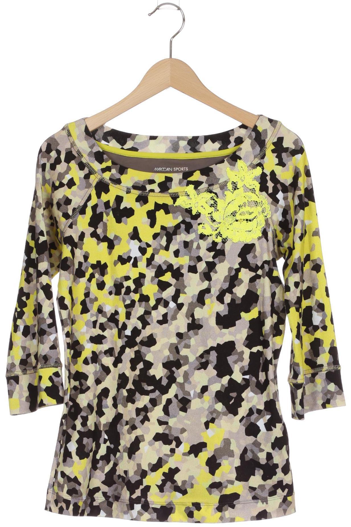 

Marc Cain Damen Langarmshirt, gelb, Gr.