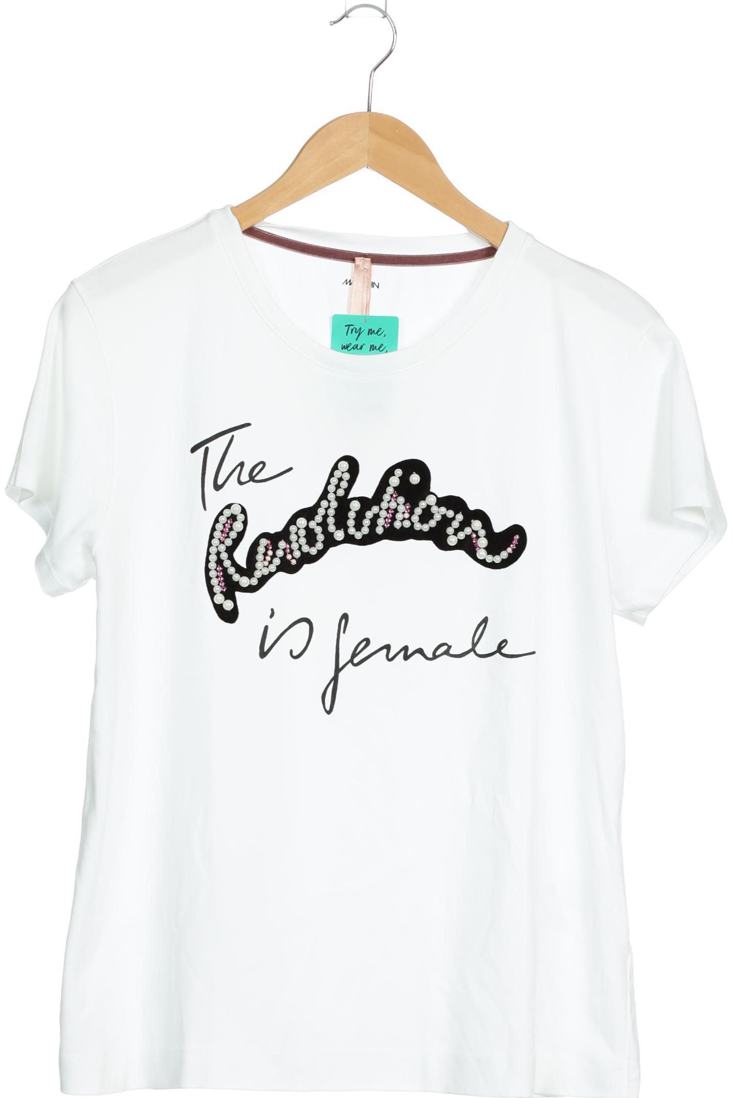 

Marc Cain Damen T-Shirt, weiß, Gr.