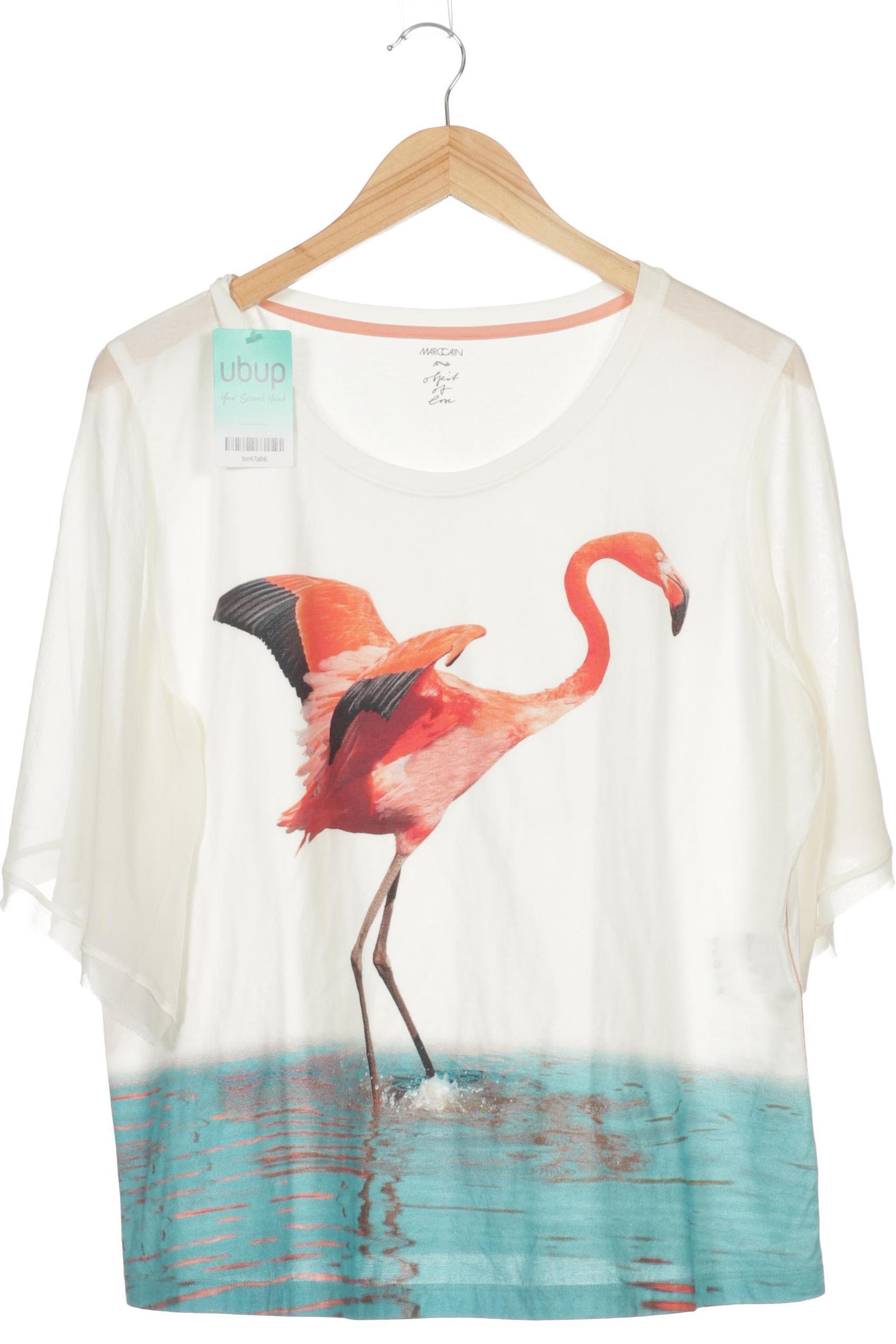 

Marc Cain Damen T-Shirt, weiß, Gr.