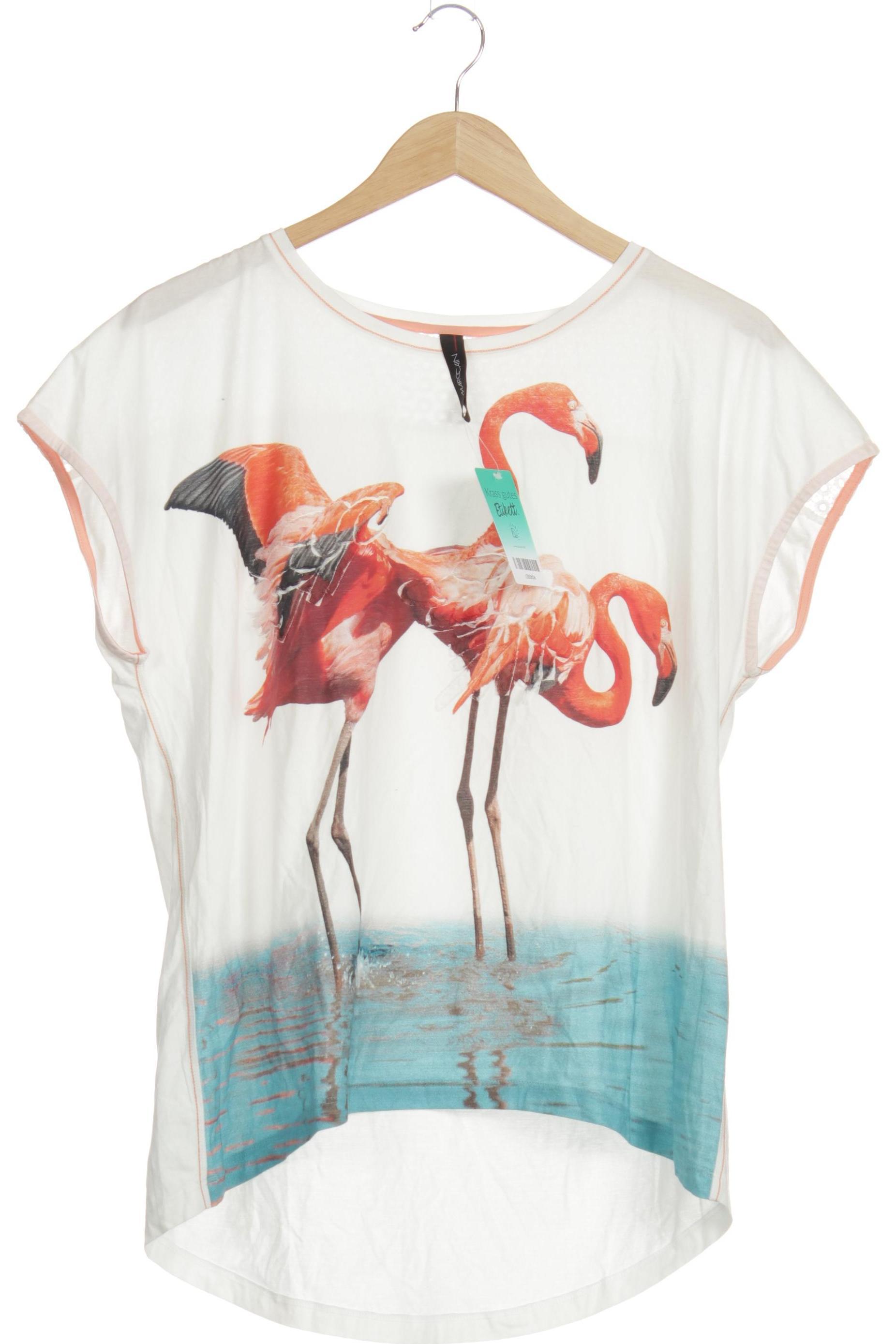 

Marc Cain Damen T-Shirt, weiß, Gr.