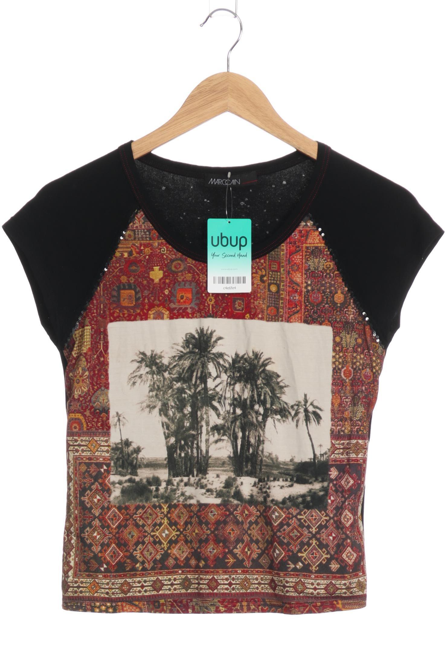 

Marc Cain Damen T-Shirt, schwarz, Gr.