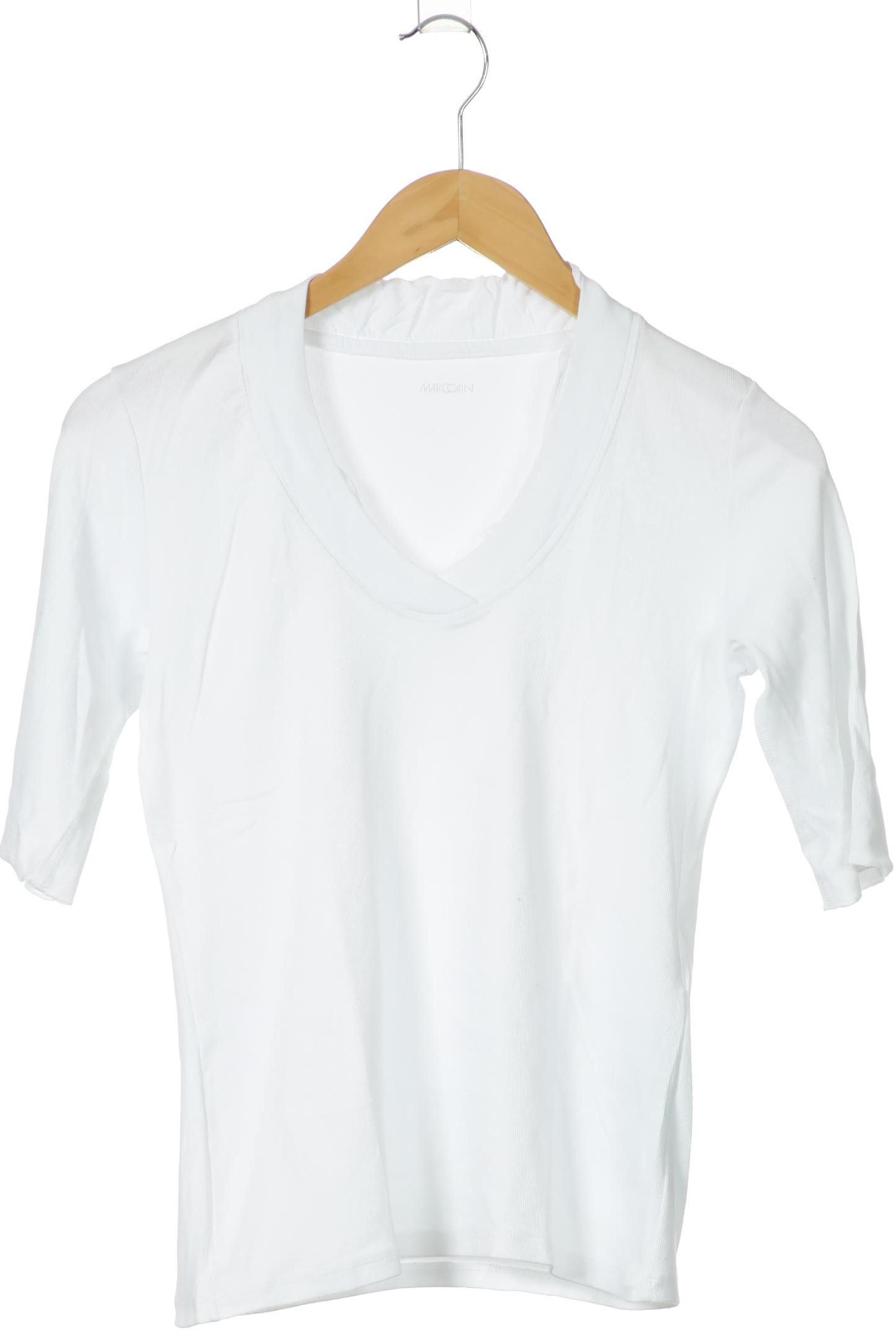 

Marc Cain Damen T-Shirt, weiß, Gr.