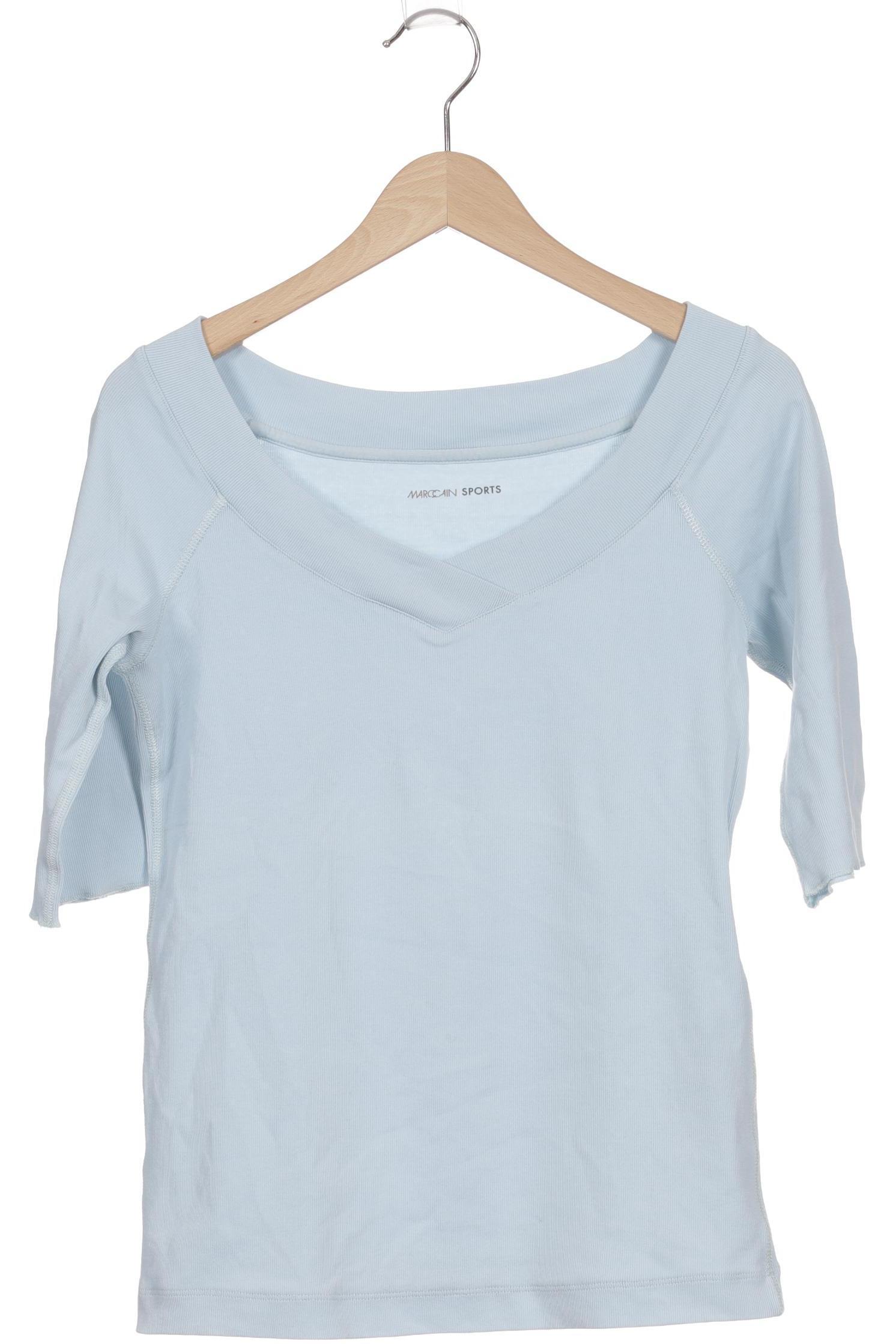 

Marc Cain Damen T-Shirt, blau, Gr.