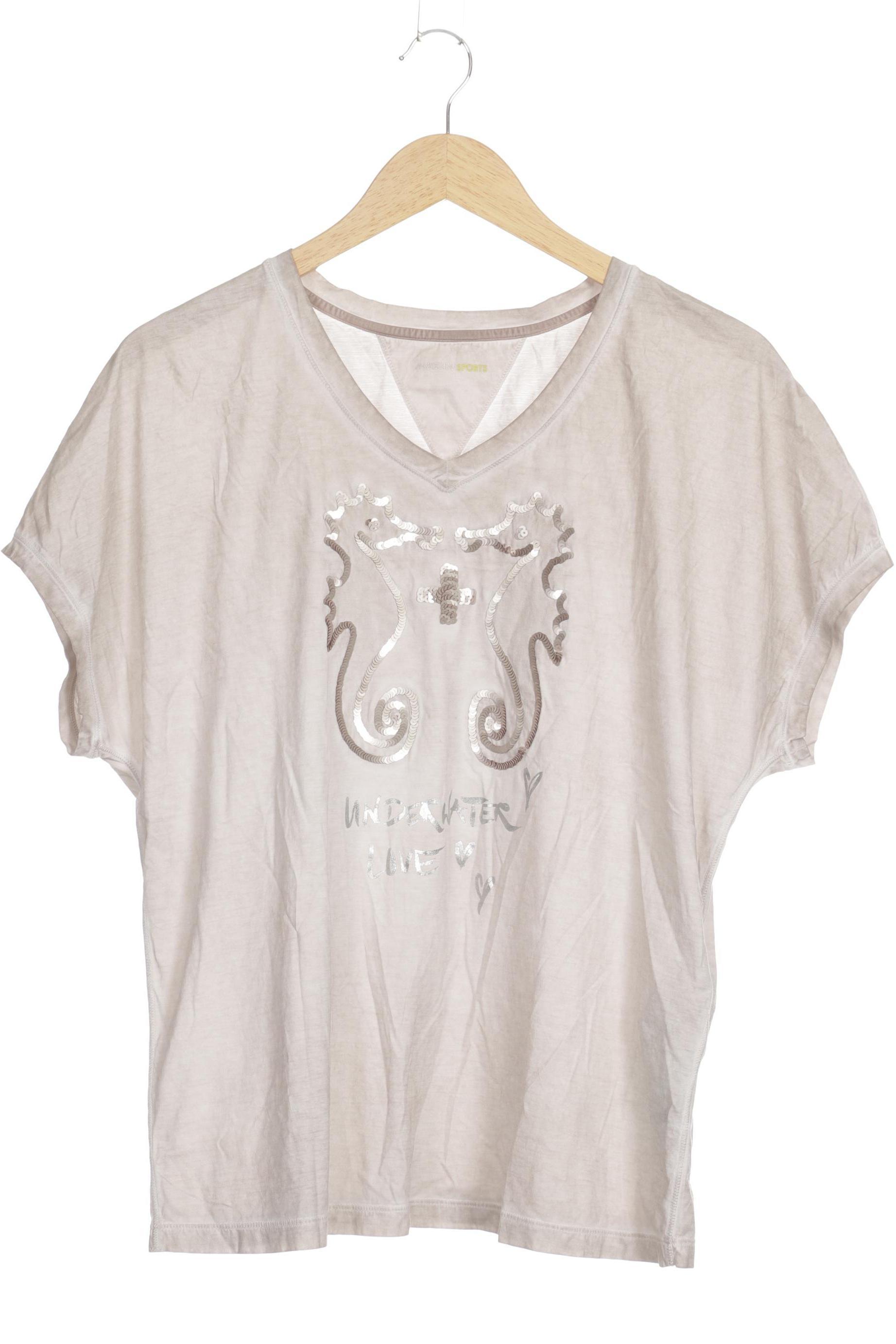 

Marc Cain Damen T-Shirt, beige, Gr.
