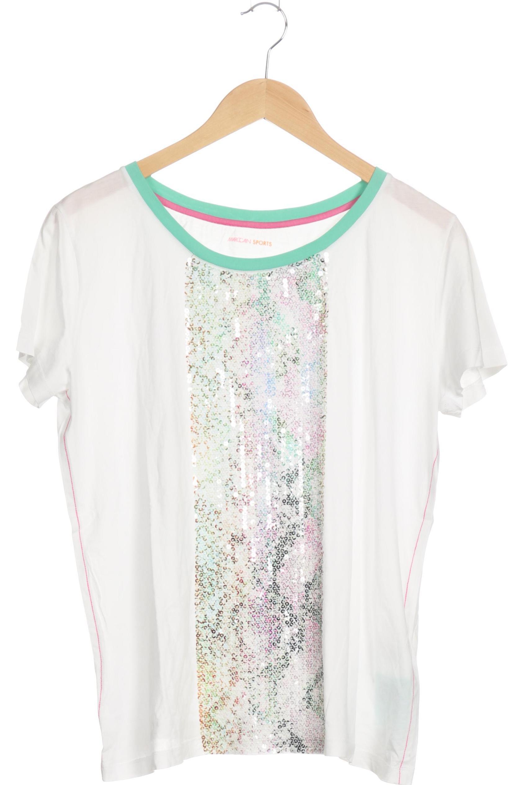 

Marc Cain Damen T-Shirt, weiß, Gr.