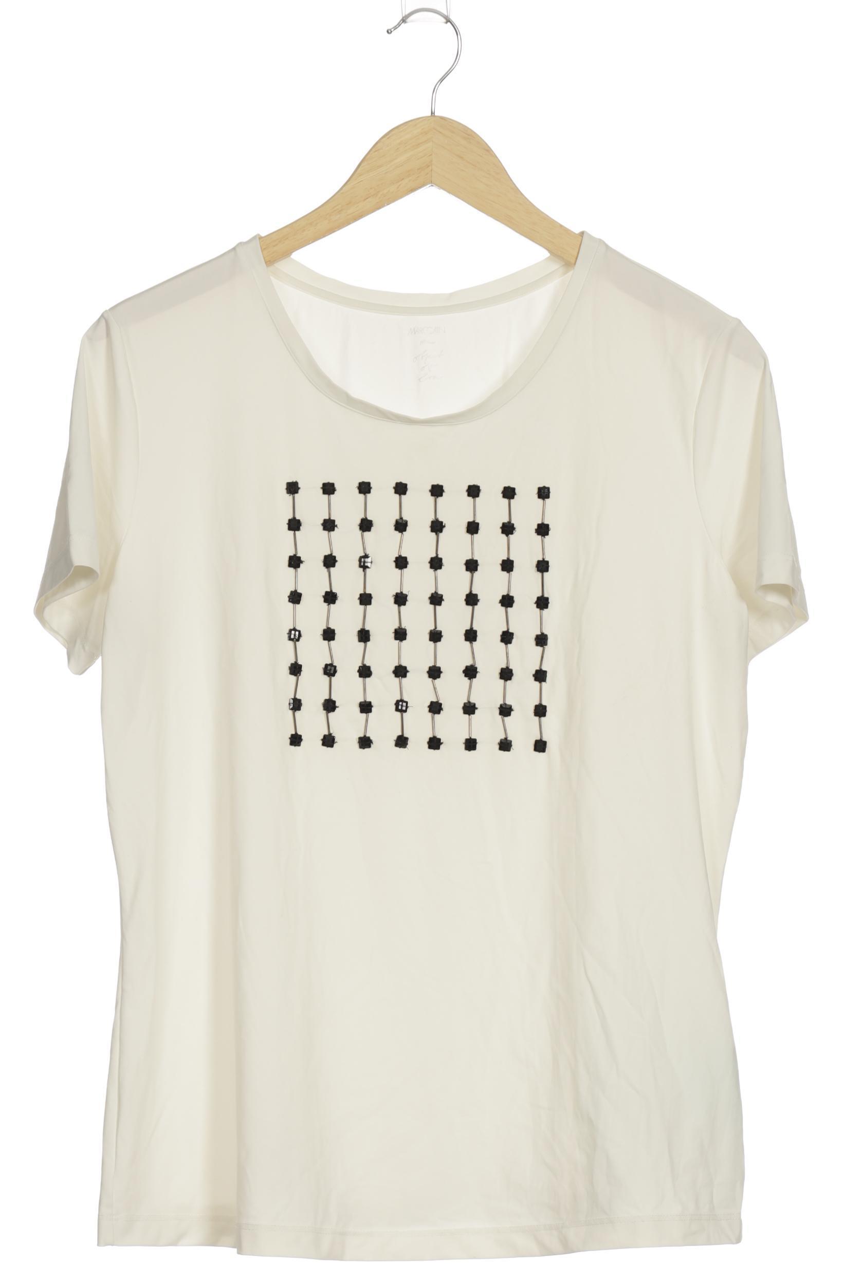 

Marc Cain Damen T-Shirt, weiß, Gr.