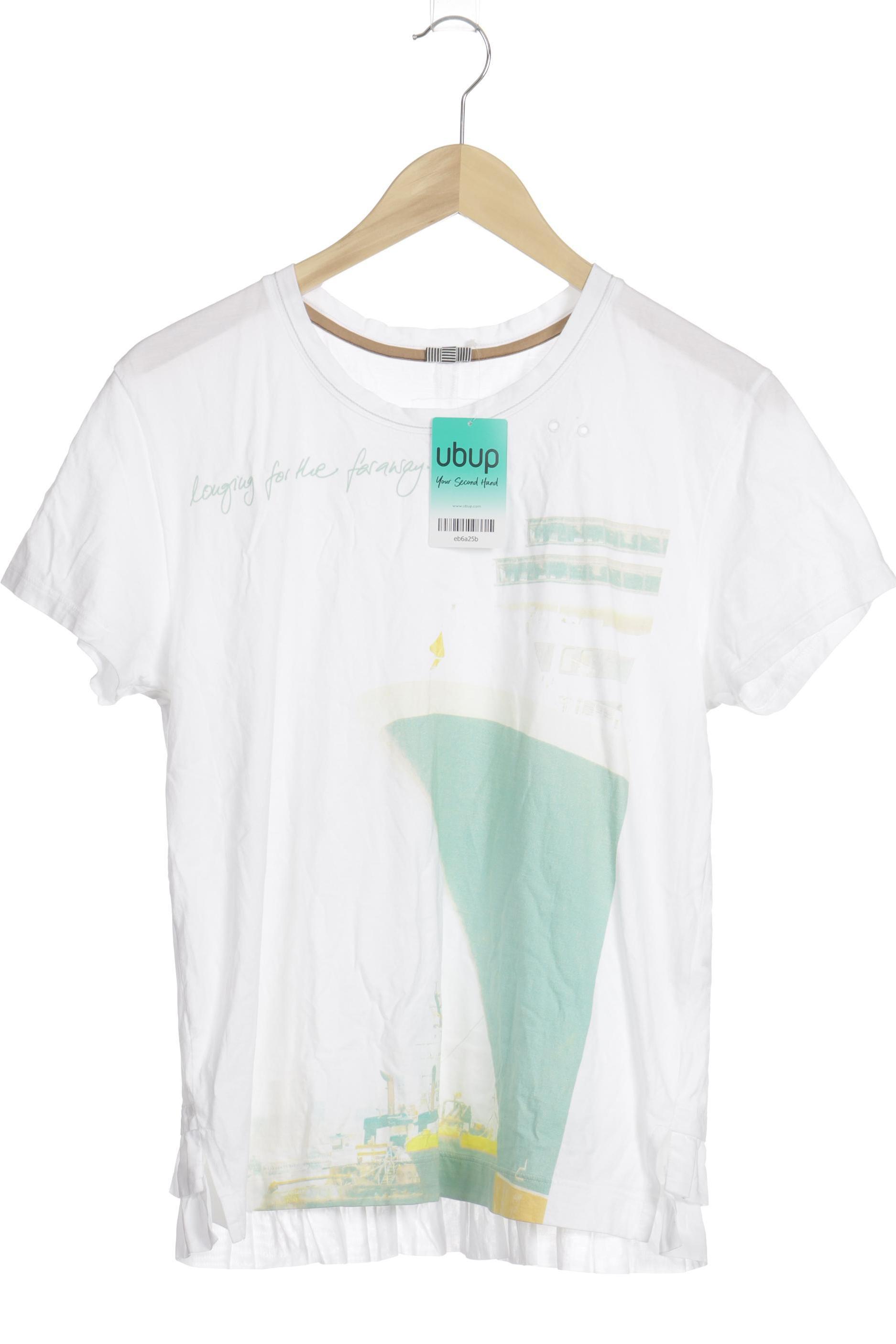 

Marc Cain Damen T-Shirt, weiß, Gr.