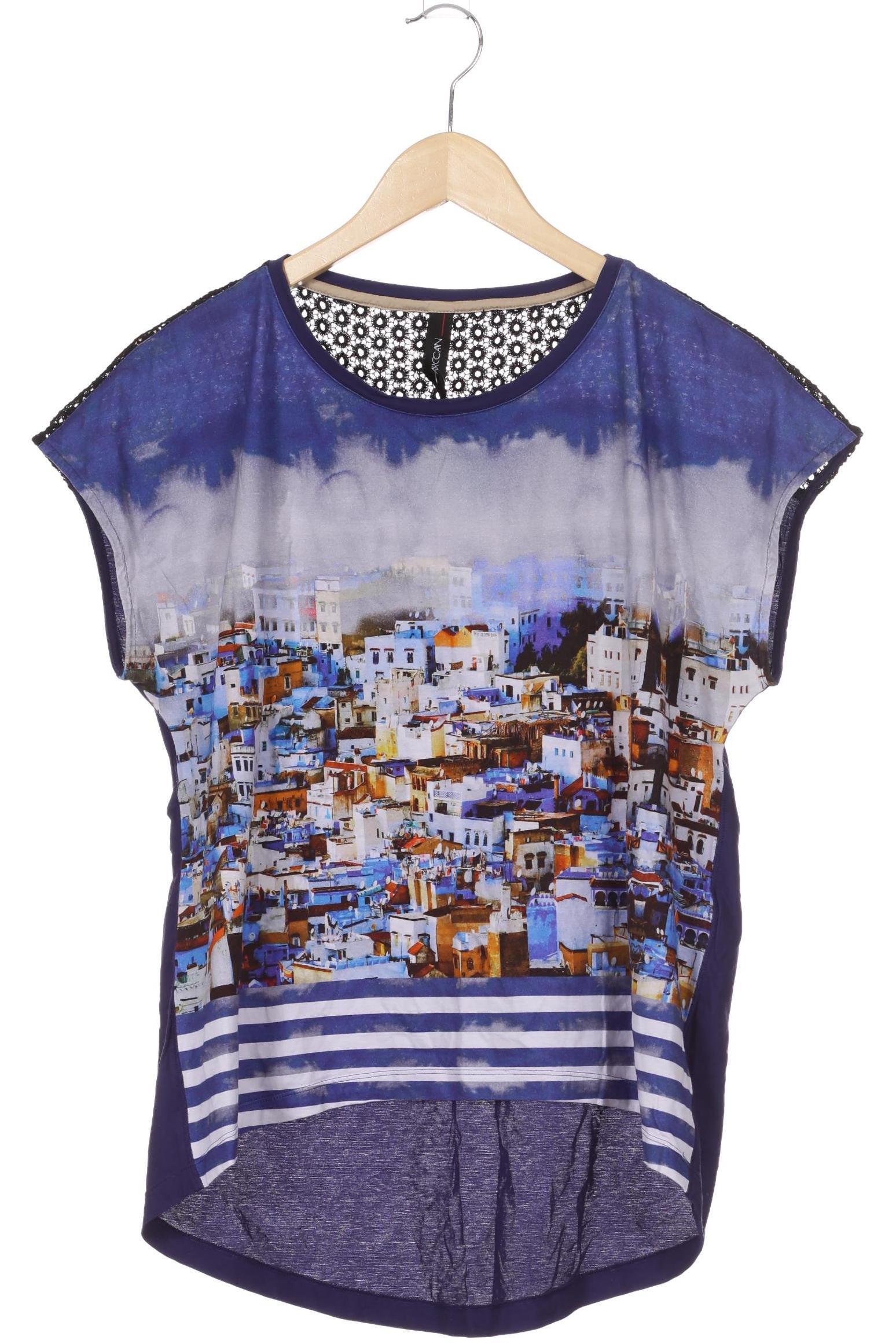 

Marc Cain Damen T-Shirt, blau, Gr.