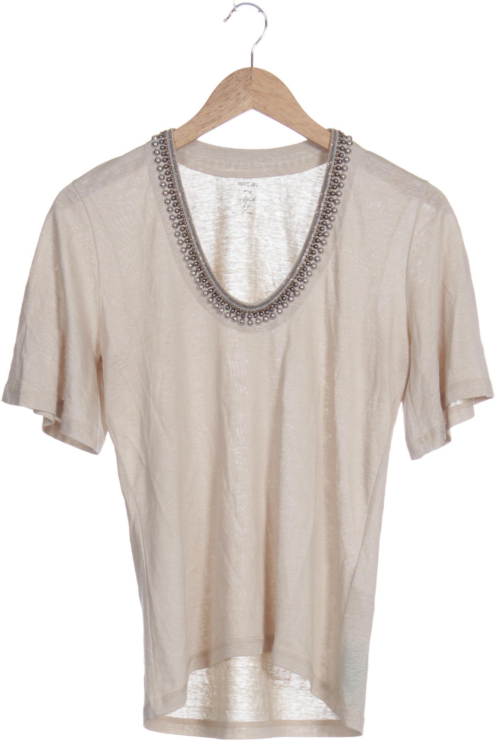 

Marc Cain Damen T-Shirt, beige, Gr.