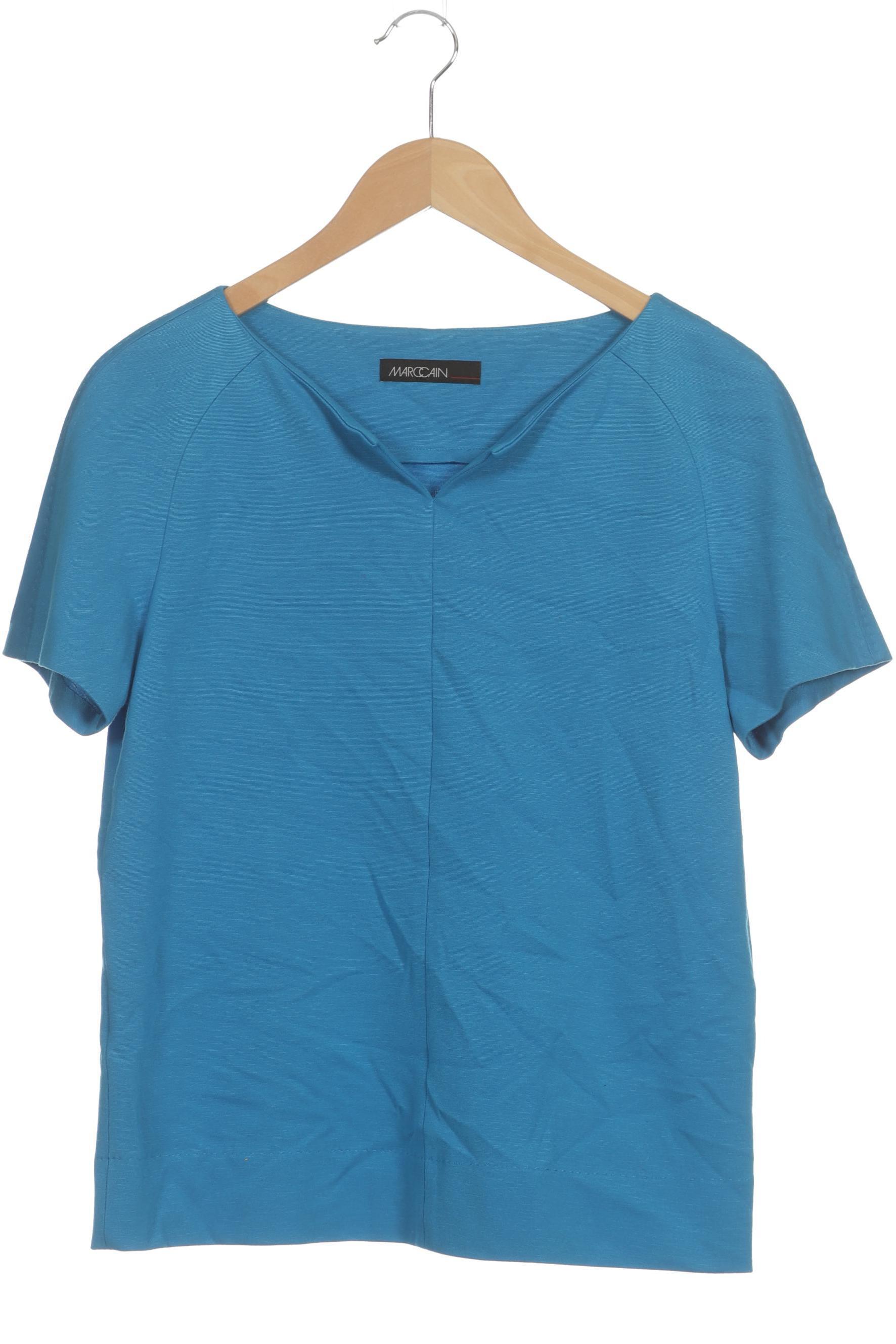 

Marc Cain Damen T-Shirt, blau, Gr.