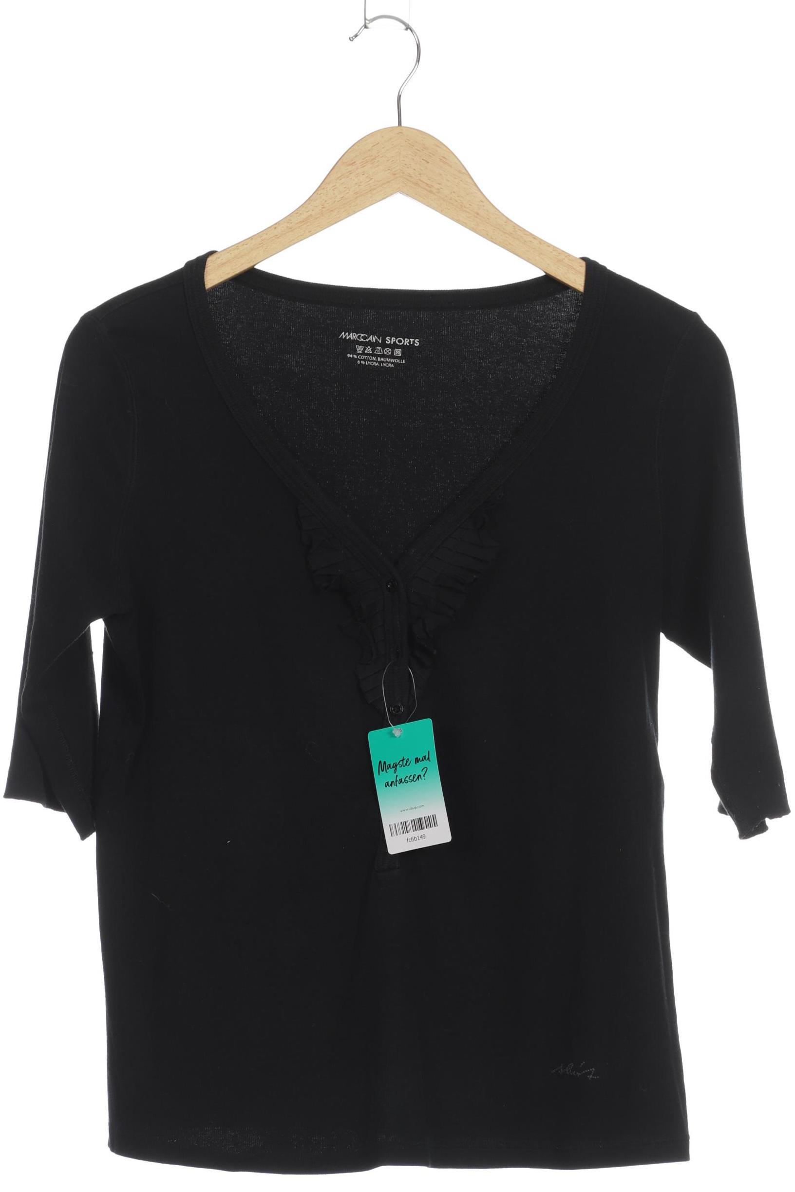 

Marc Cain Damen T-Shirt, schwarz, Gr.