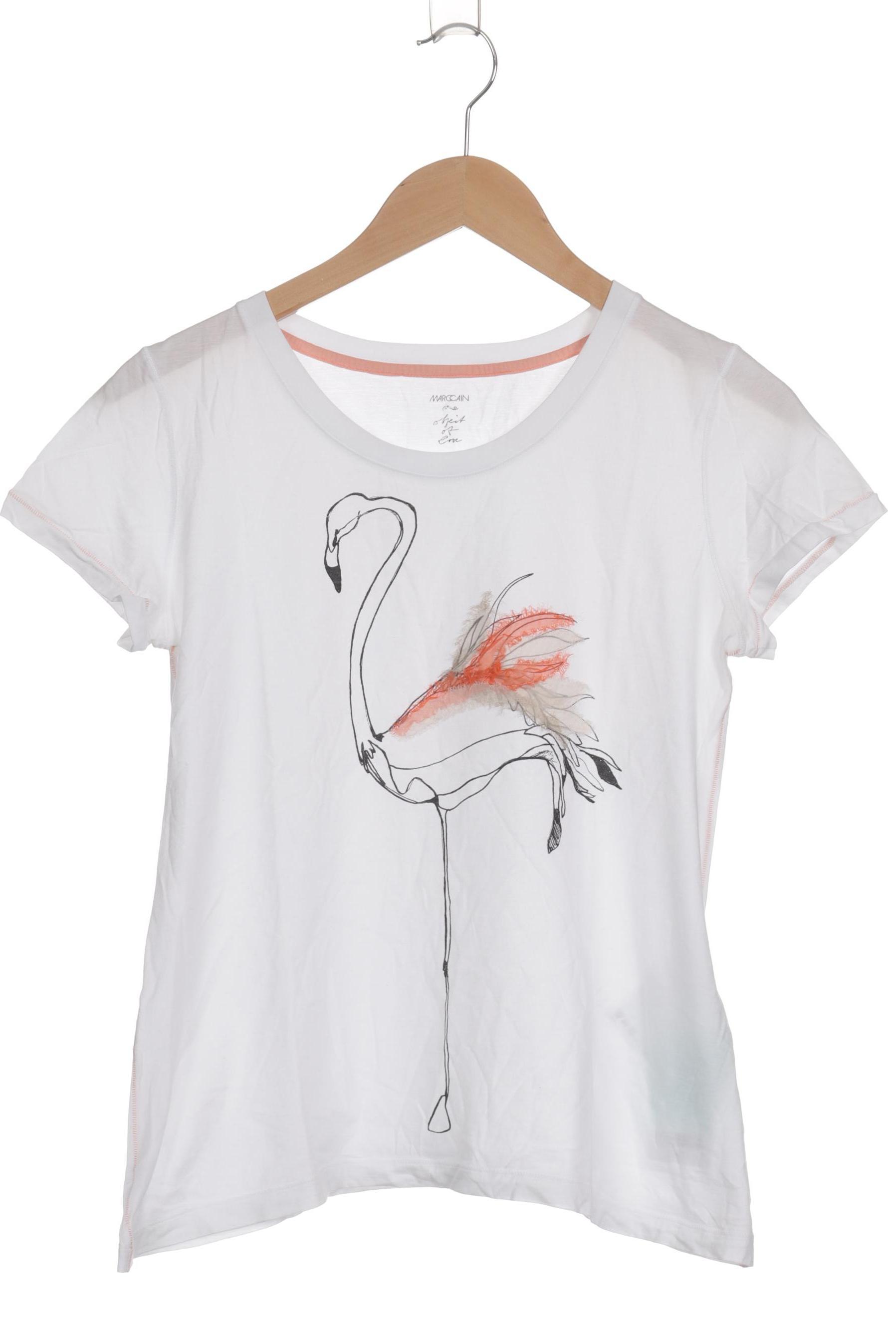

Marc Cain Damen T-Shirt, weiß, Gr.