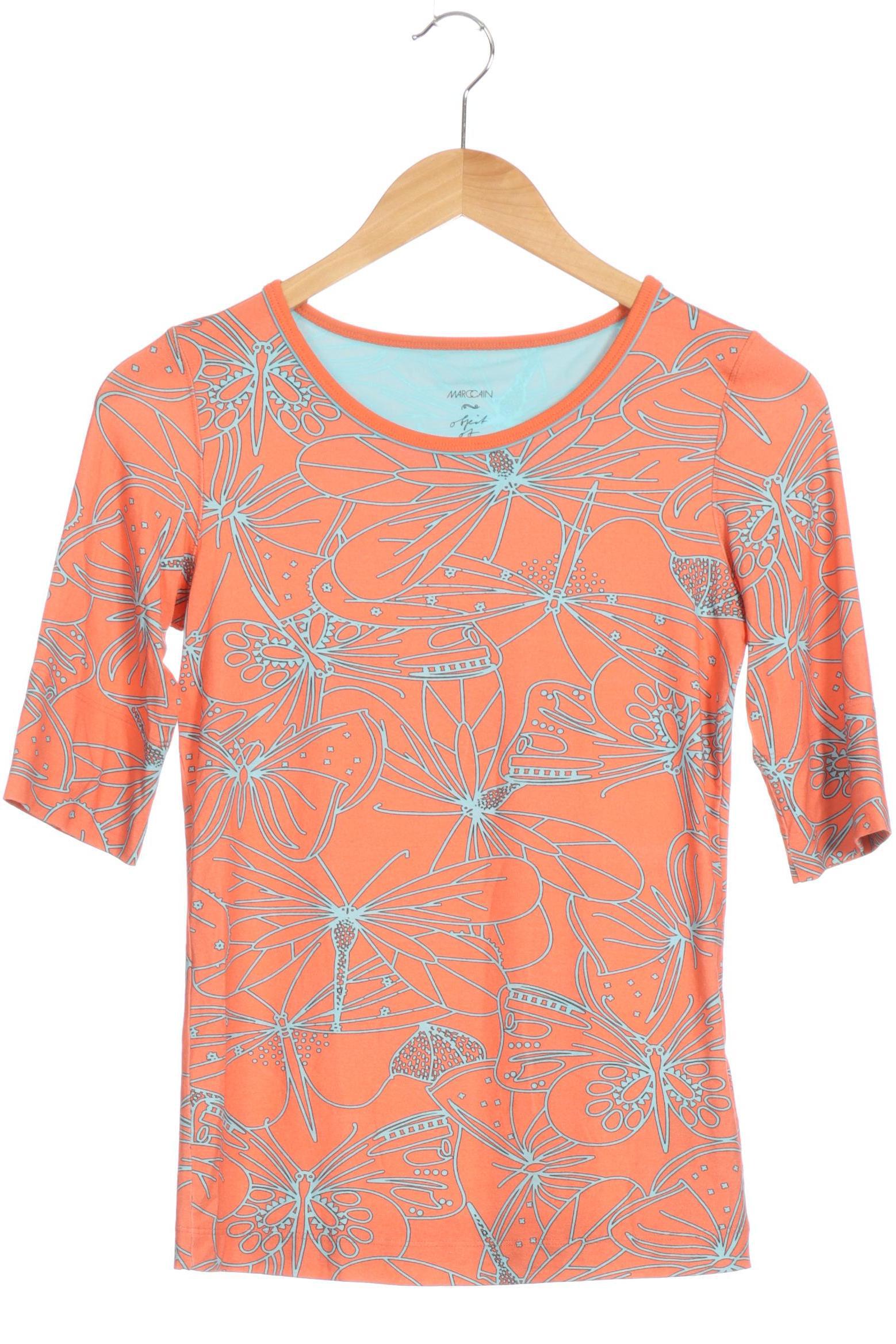 

Marc Cain Damen T-Shirt, orange, Gr.