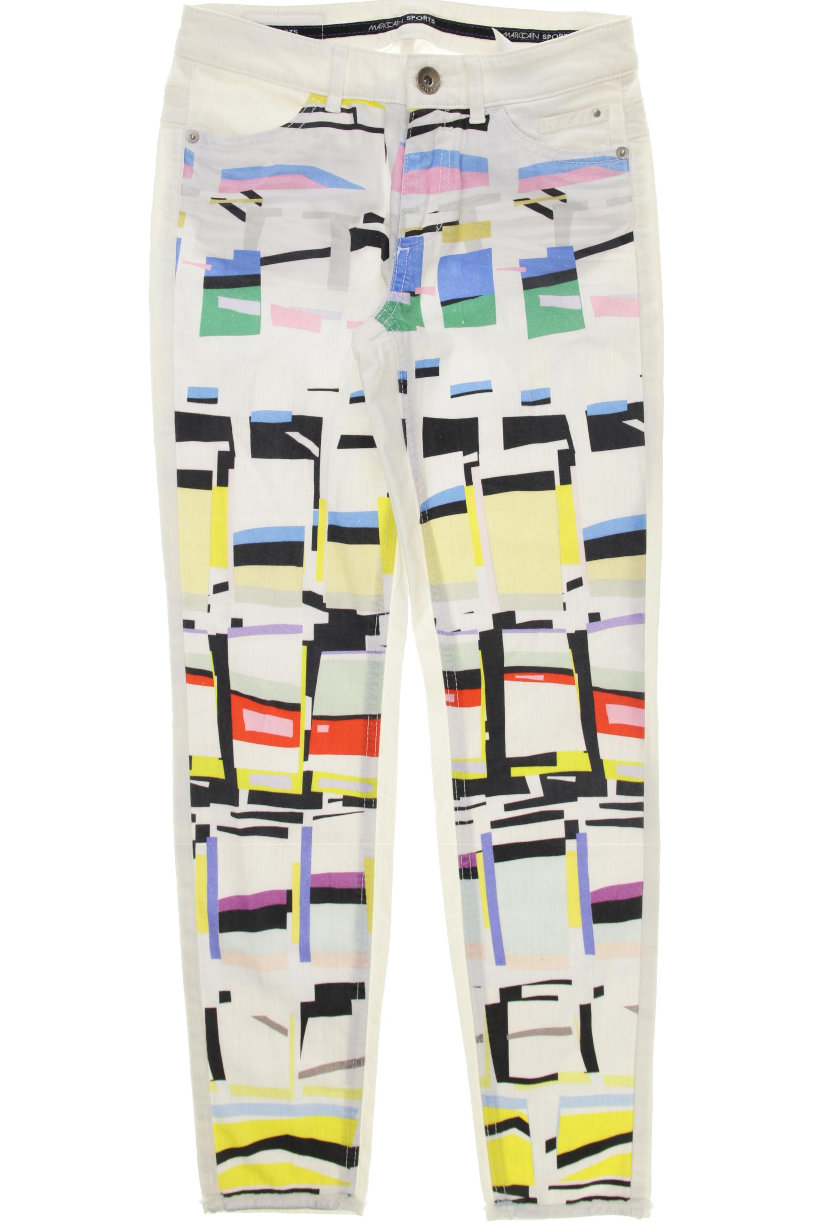 

Marc Cain Damen Jeans, weiß, Gr.