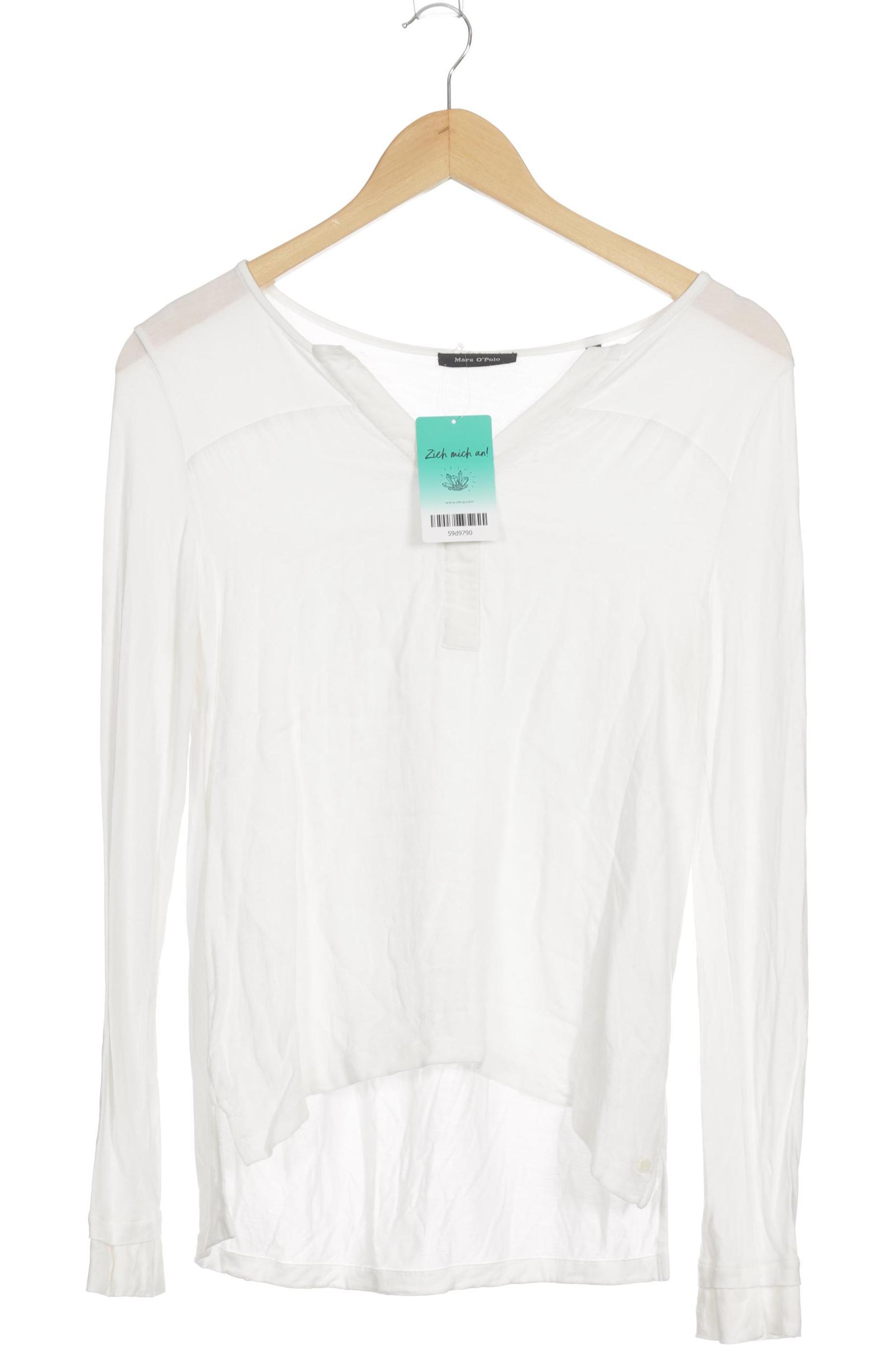 

Marc O Polo Damen Langarmshirt, weiß, Gr.