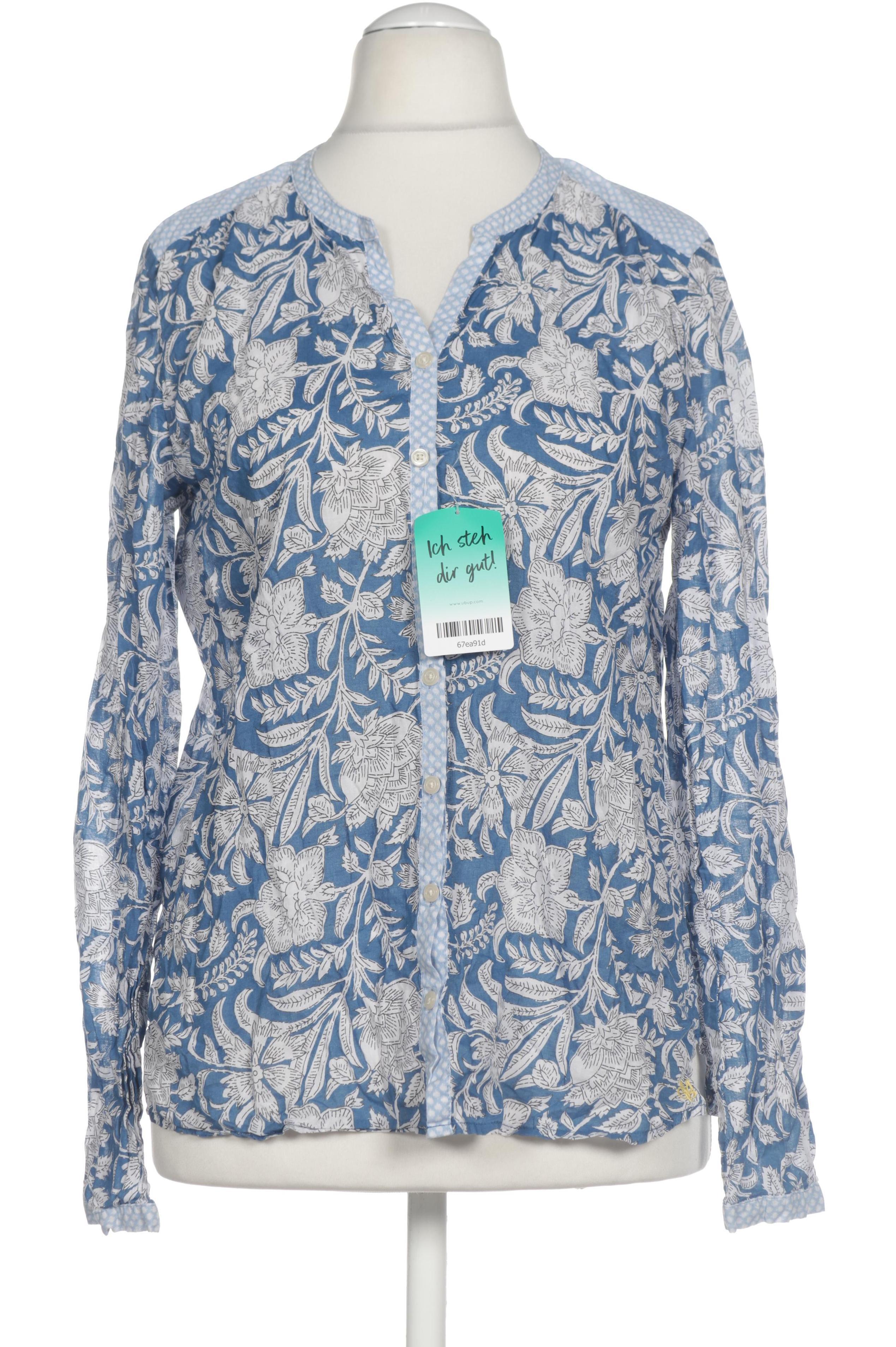 

Marc O Polo Damen Bluse, blau, Gr. 36