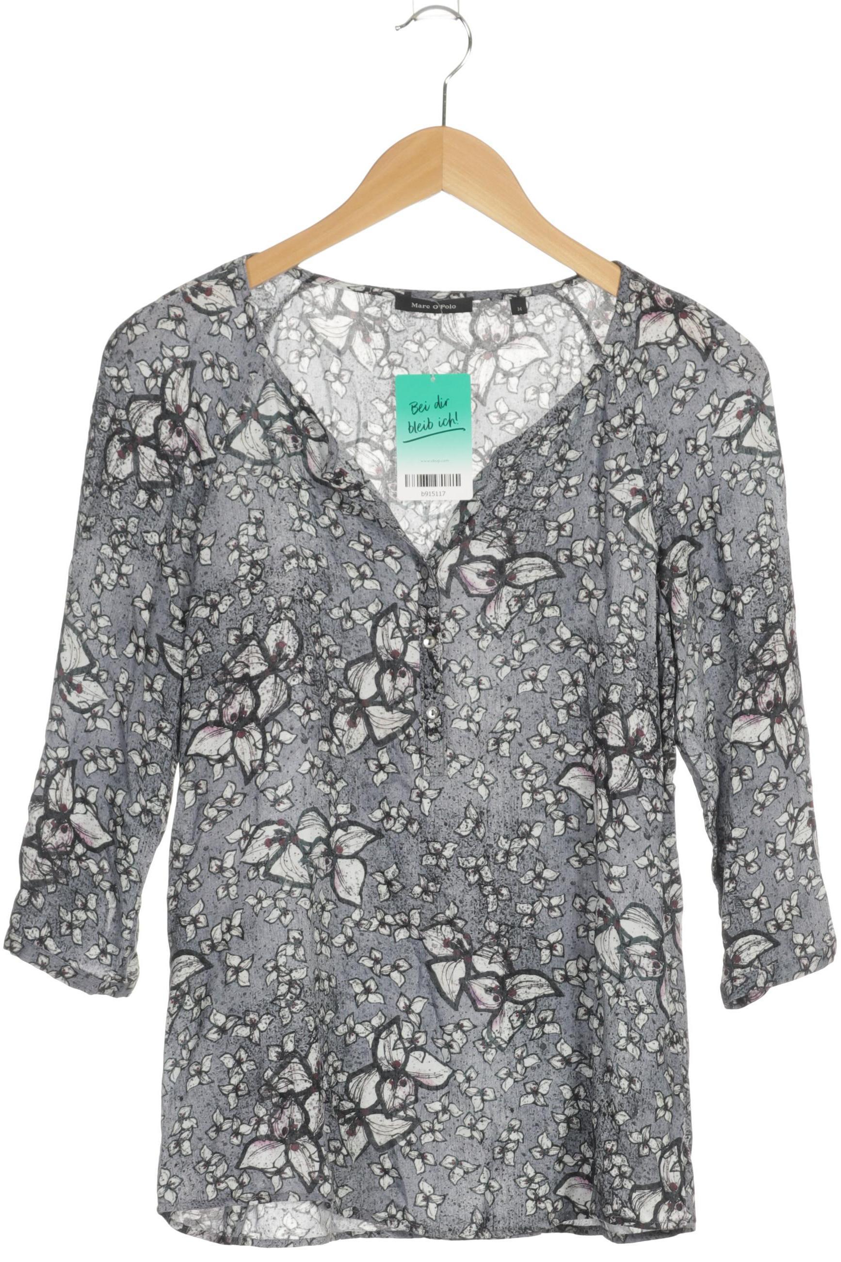 

Marc O Polo Damen Bluse, grau, Gr. 34