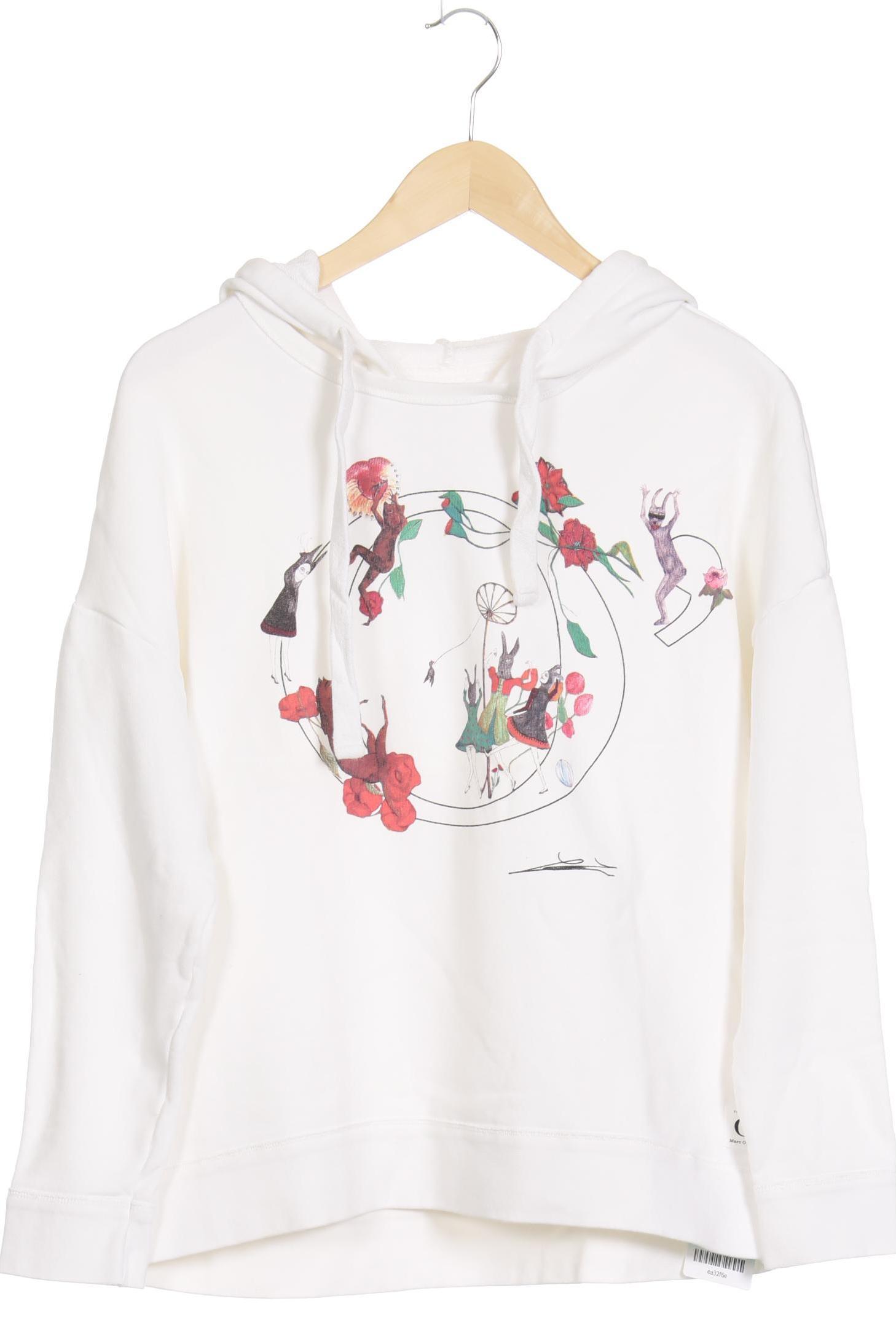 

Marc O Polo Damen Kapuzenpullover, weiß, Gr.