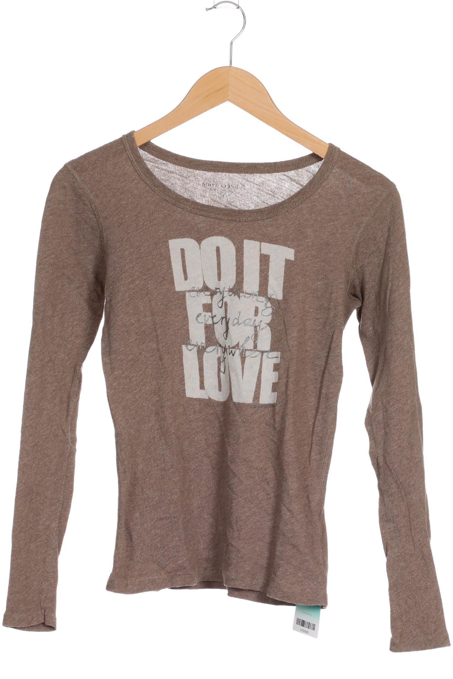 

Marc O Polo Damen Langarmshirt, braun, Gr.