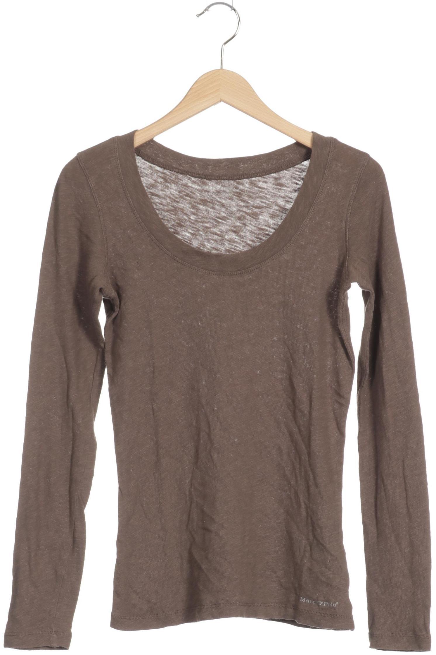 

Marc O Polo Damen Langarmshirt, braun, Gr.