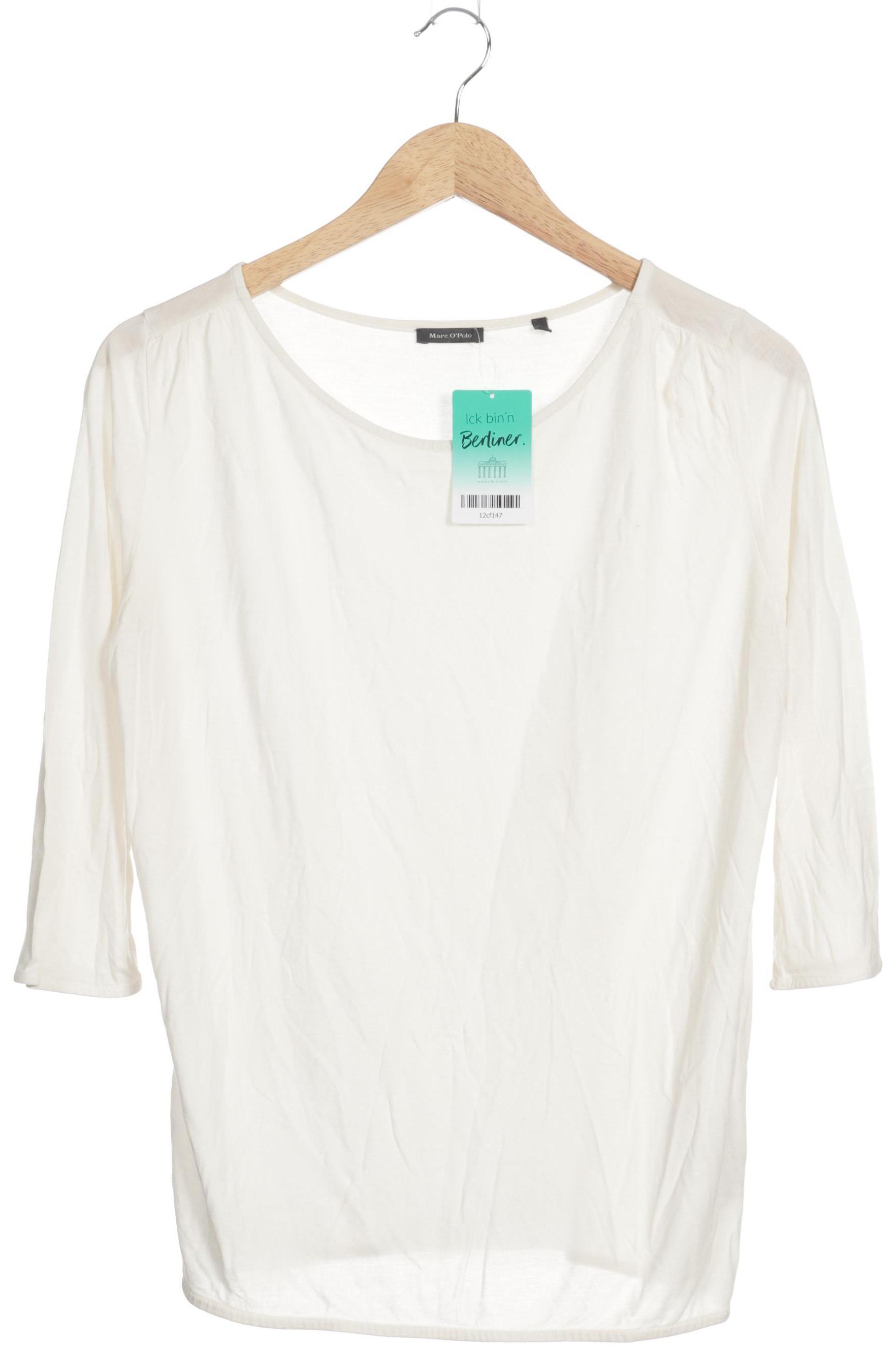 

Marc O Polo Damen Langarmshirt, weiß, Gr.