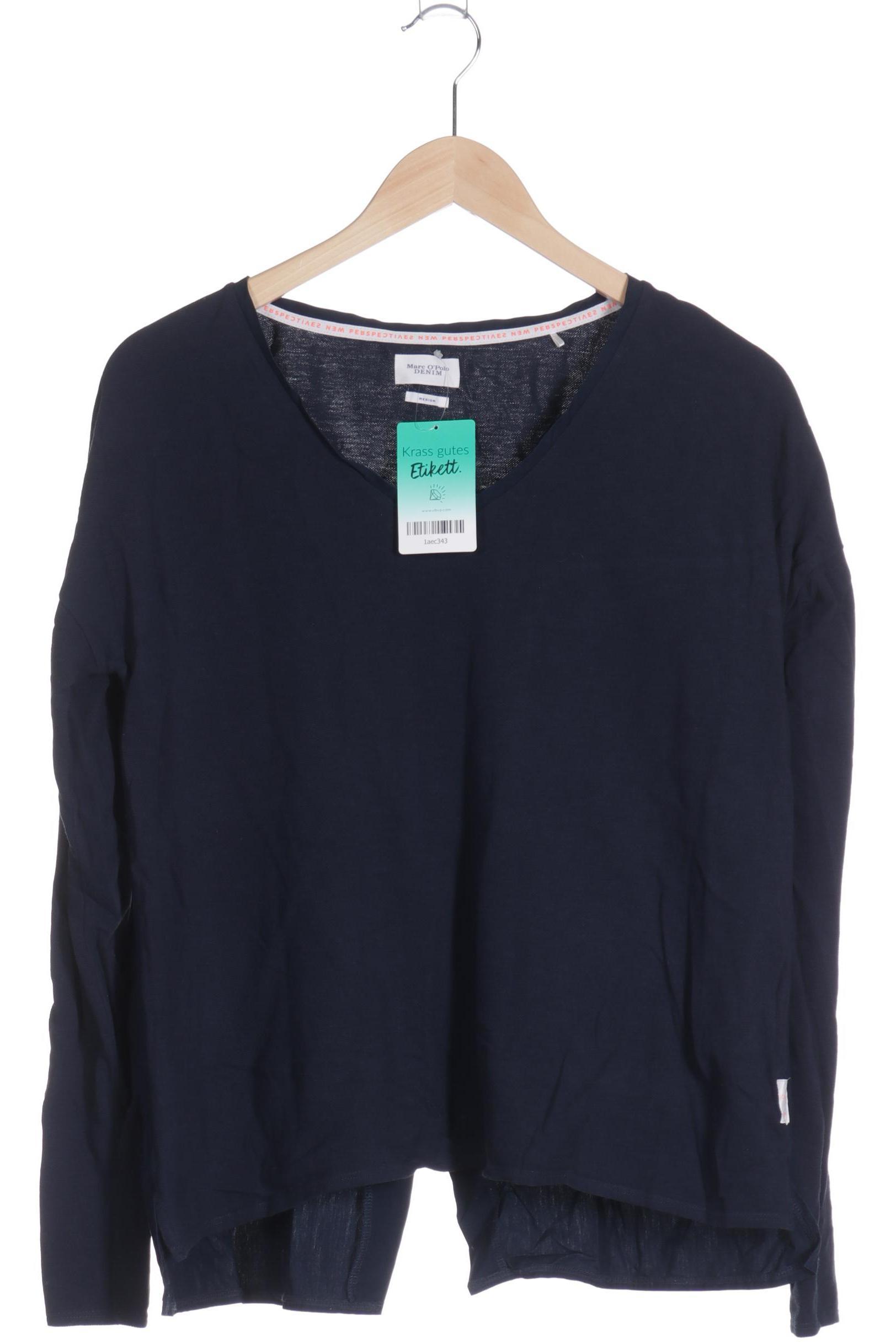 

Marc O Polo Damen Langarmshirt, blau, Gr.