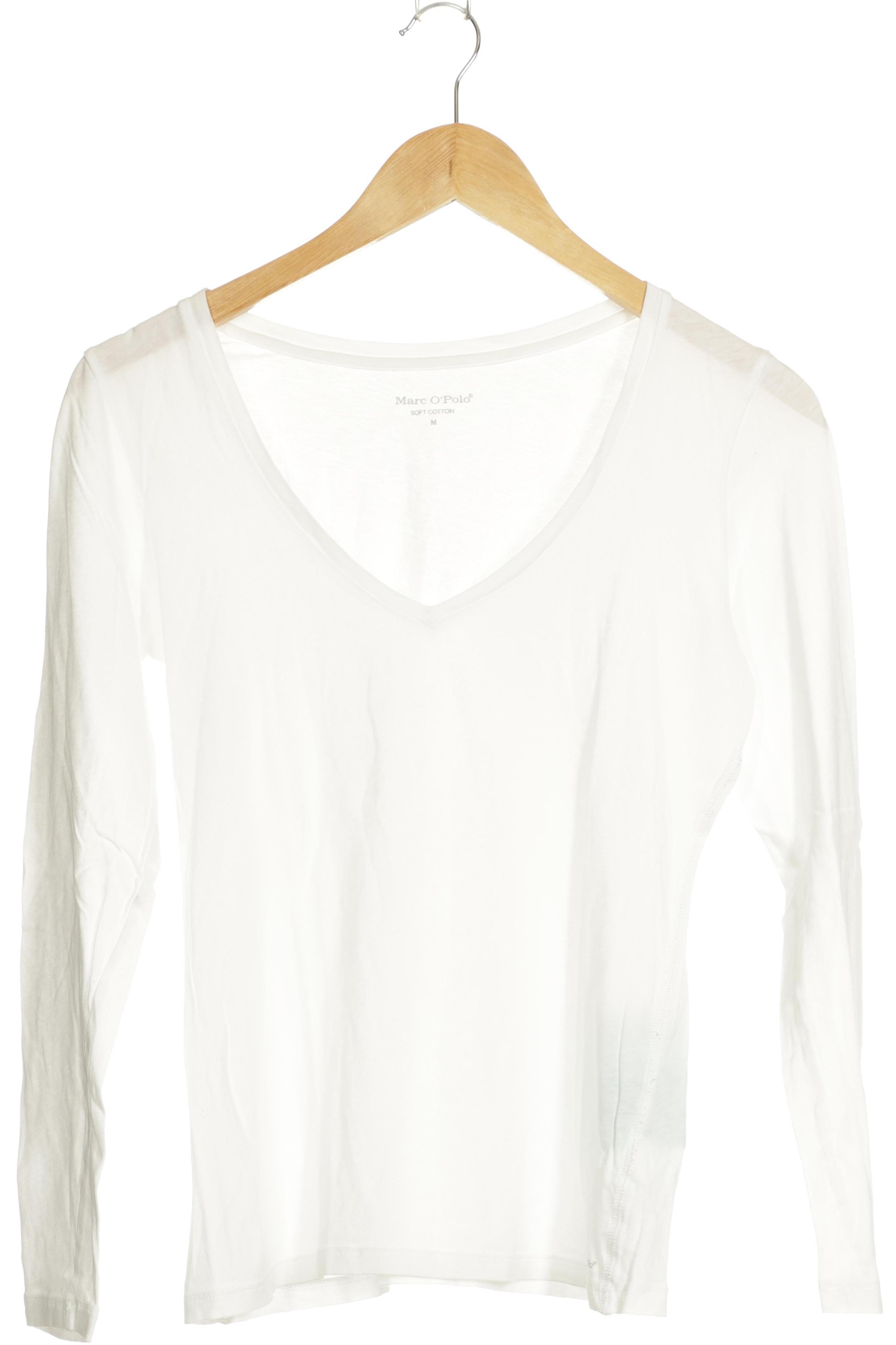 

Marc O Polo Damen Langarmshirt, weiß, Gr.