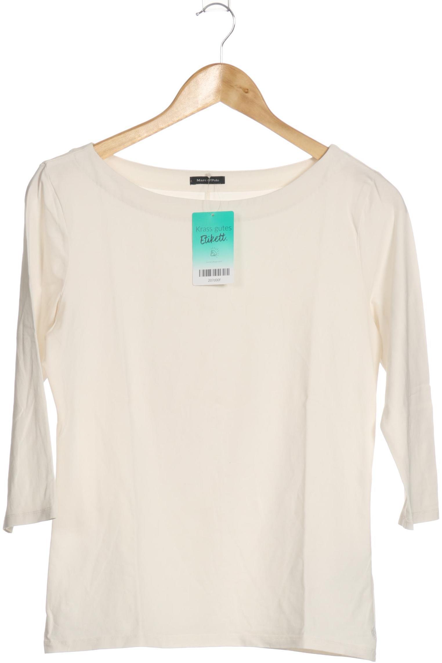 

Marc O Polo Damen Langarmshirt, weiß, Gr.