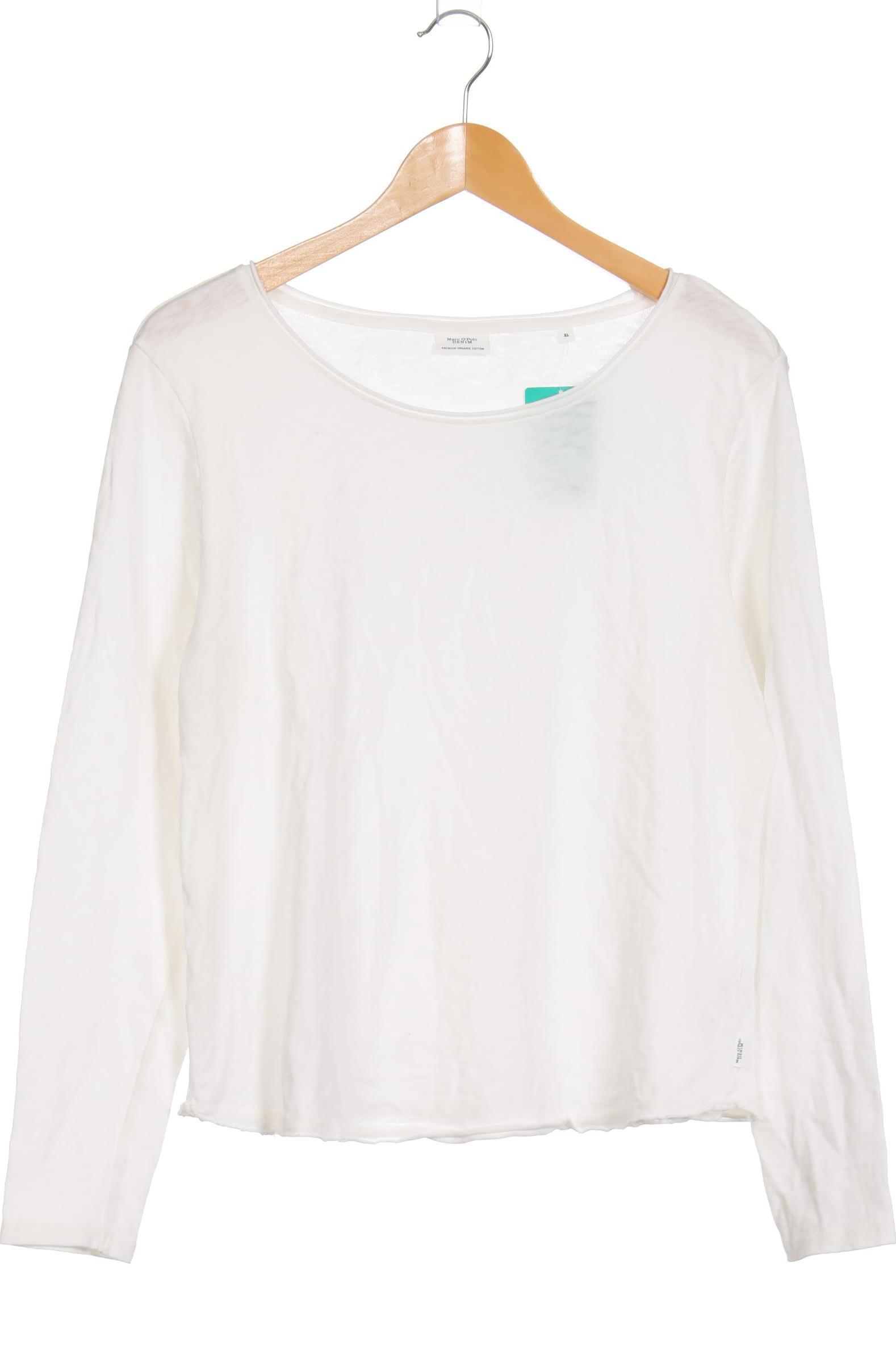 

Marc O Polo Damen Langarmshirt, weiß, Gr.