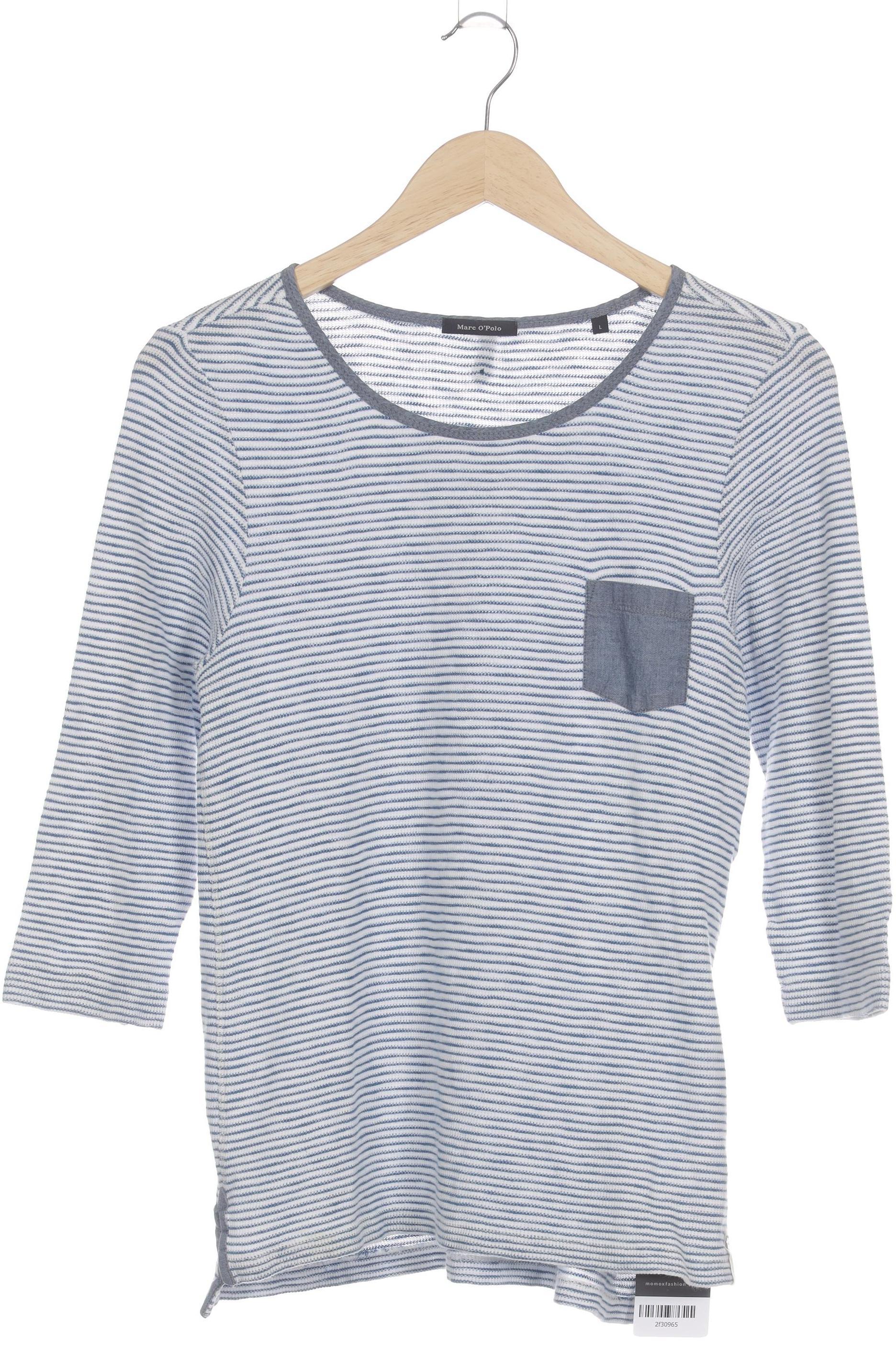 

Marc O Polo Damen Langarmshirt, blau, Gr.