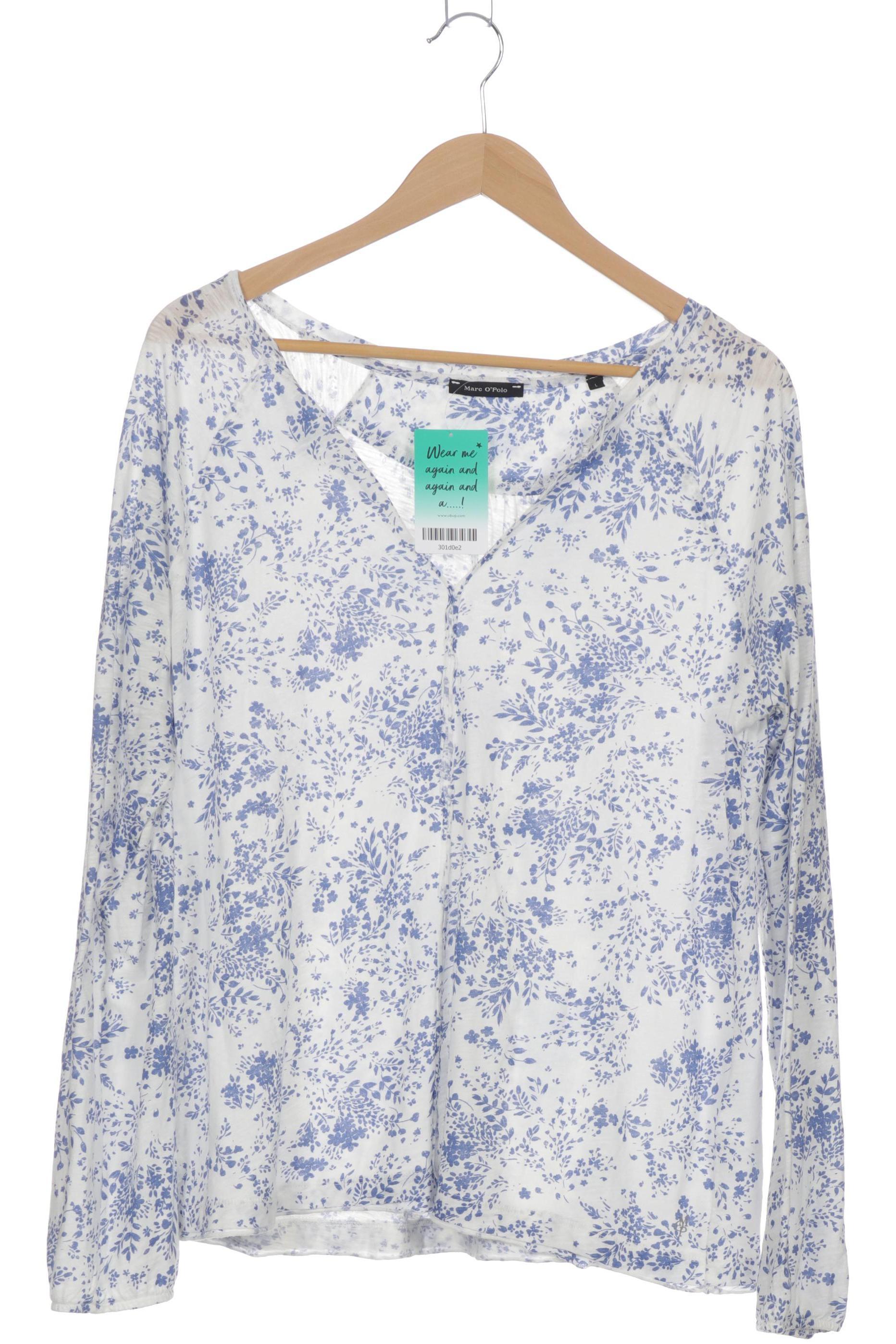 

Marc O Polo Damen Langarmshirt, blau, Gr.