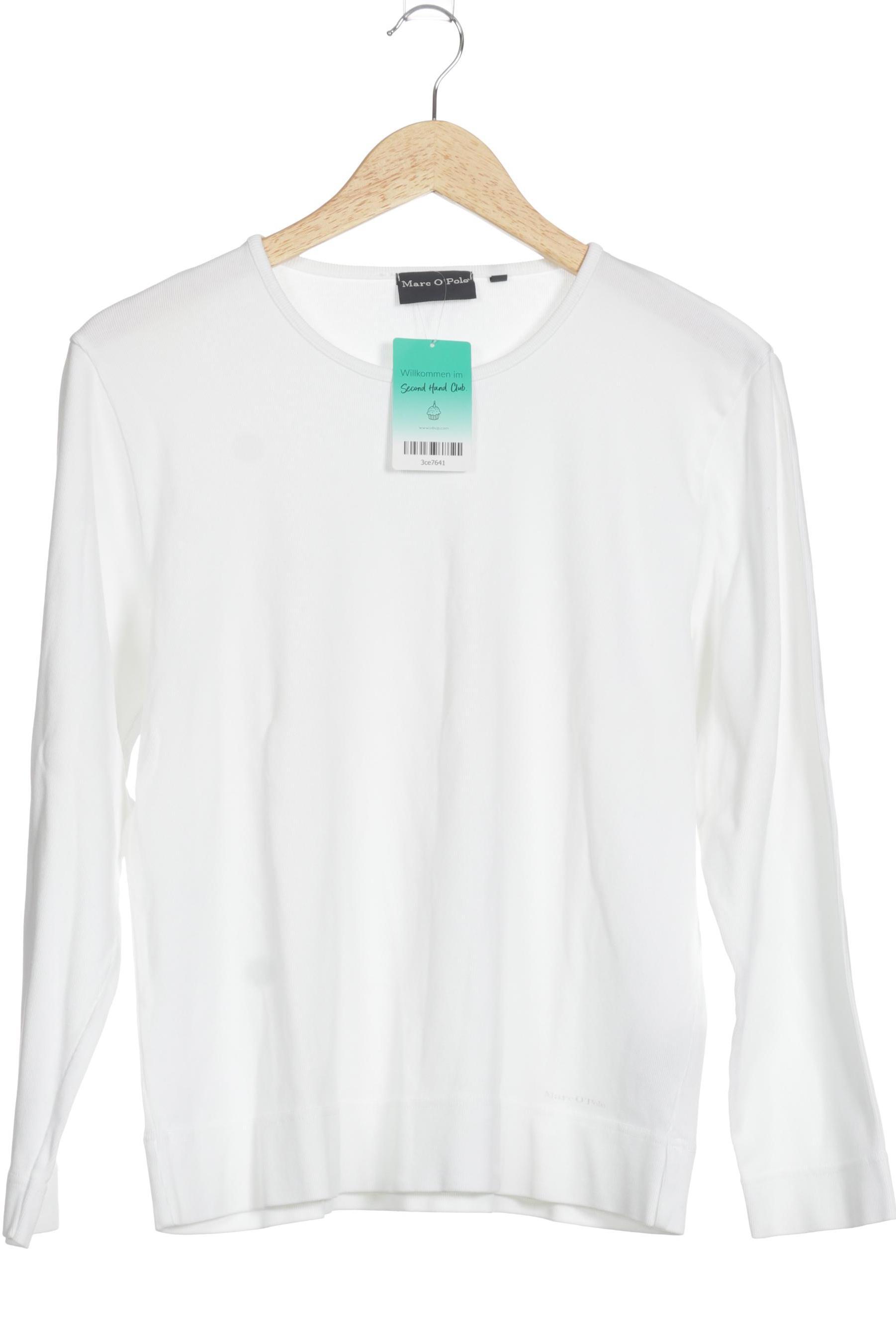

Marc O Polo Damen Langarmshirt, weiß, Gr.