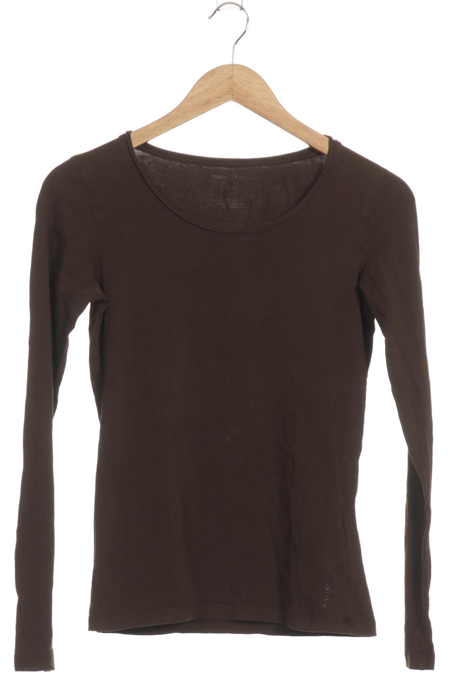 

Marc O Polo Damen Langarmshirt, braun, Gr.