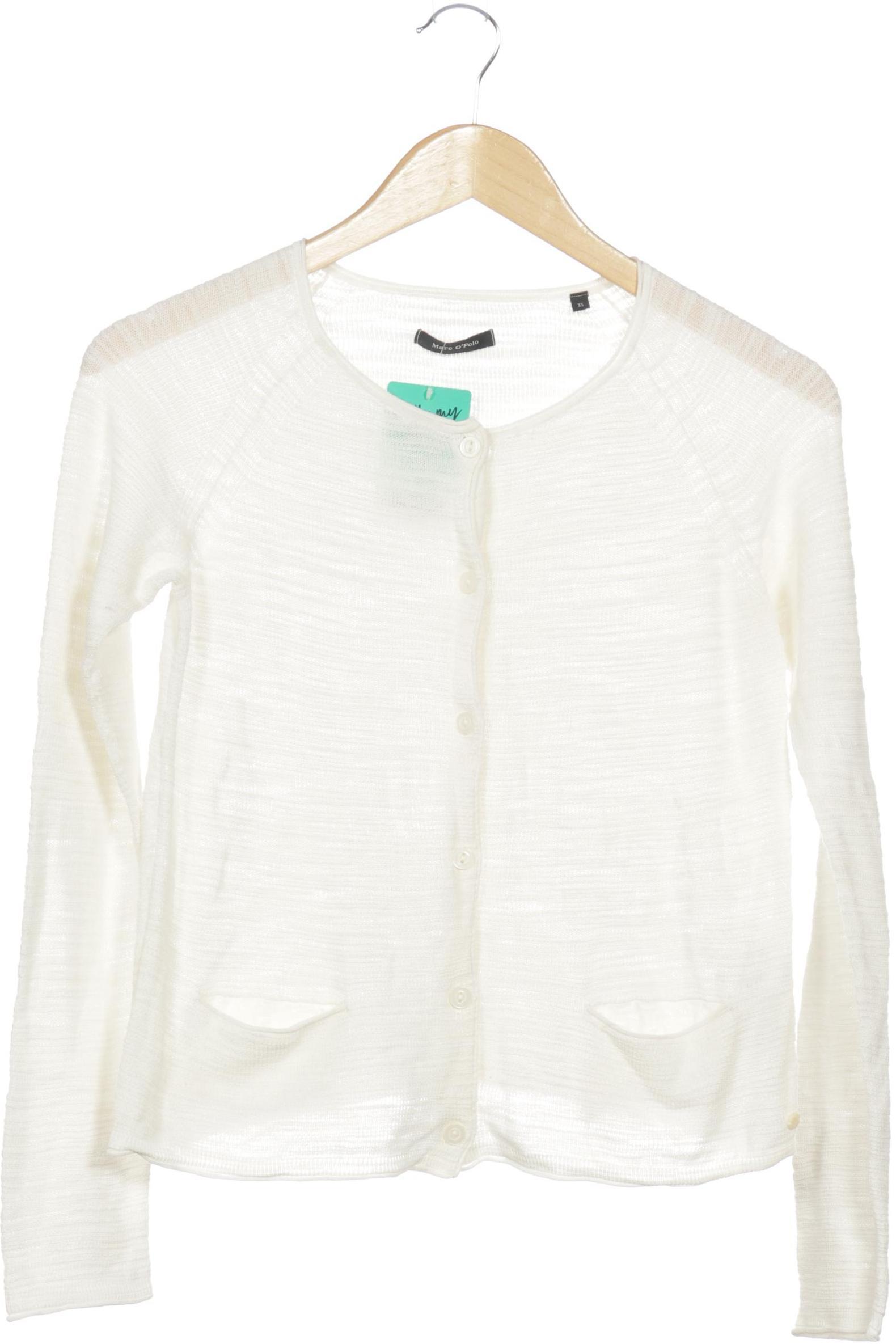 

Marc O Polo Damen Strickjacke, weiß, Gr.