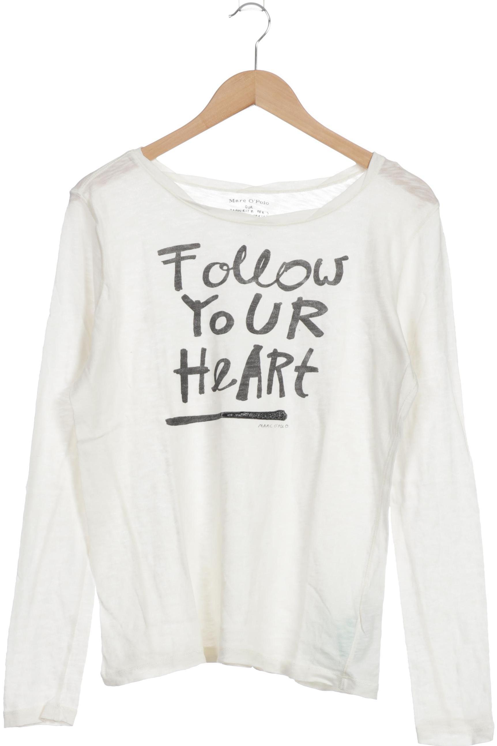 

Marc O Polo Damen Langarmshirt, weiß, Gr.