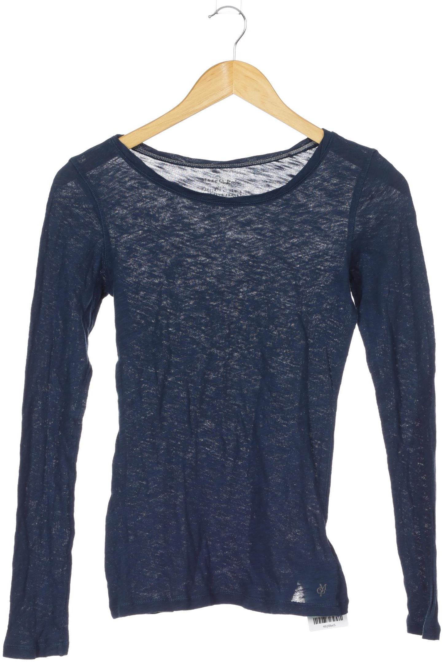 

Marc O Polo Damen Langarmshirt, blau, Gr.